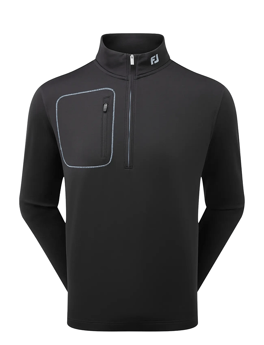 FootJoy - TS Texture Midlayer - fleece & midlayer - black - 1