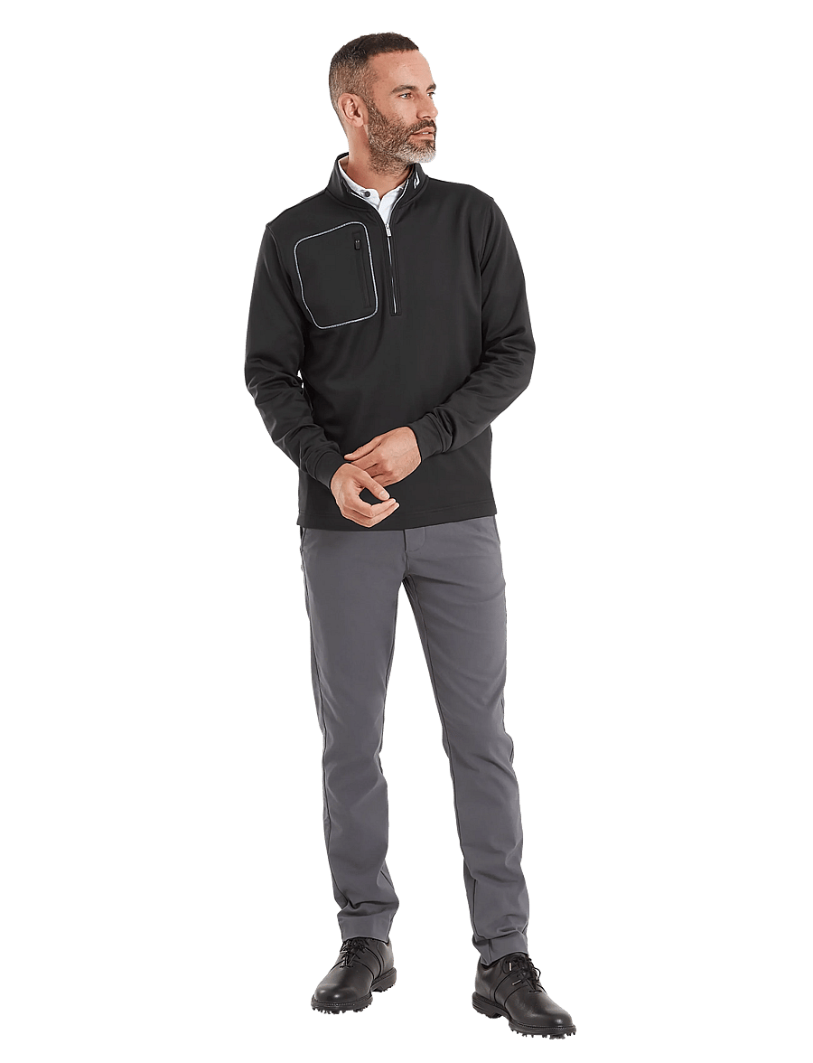 FootJoy - TS Texture Midlayer - fleece & midlayer - black - 4