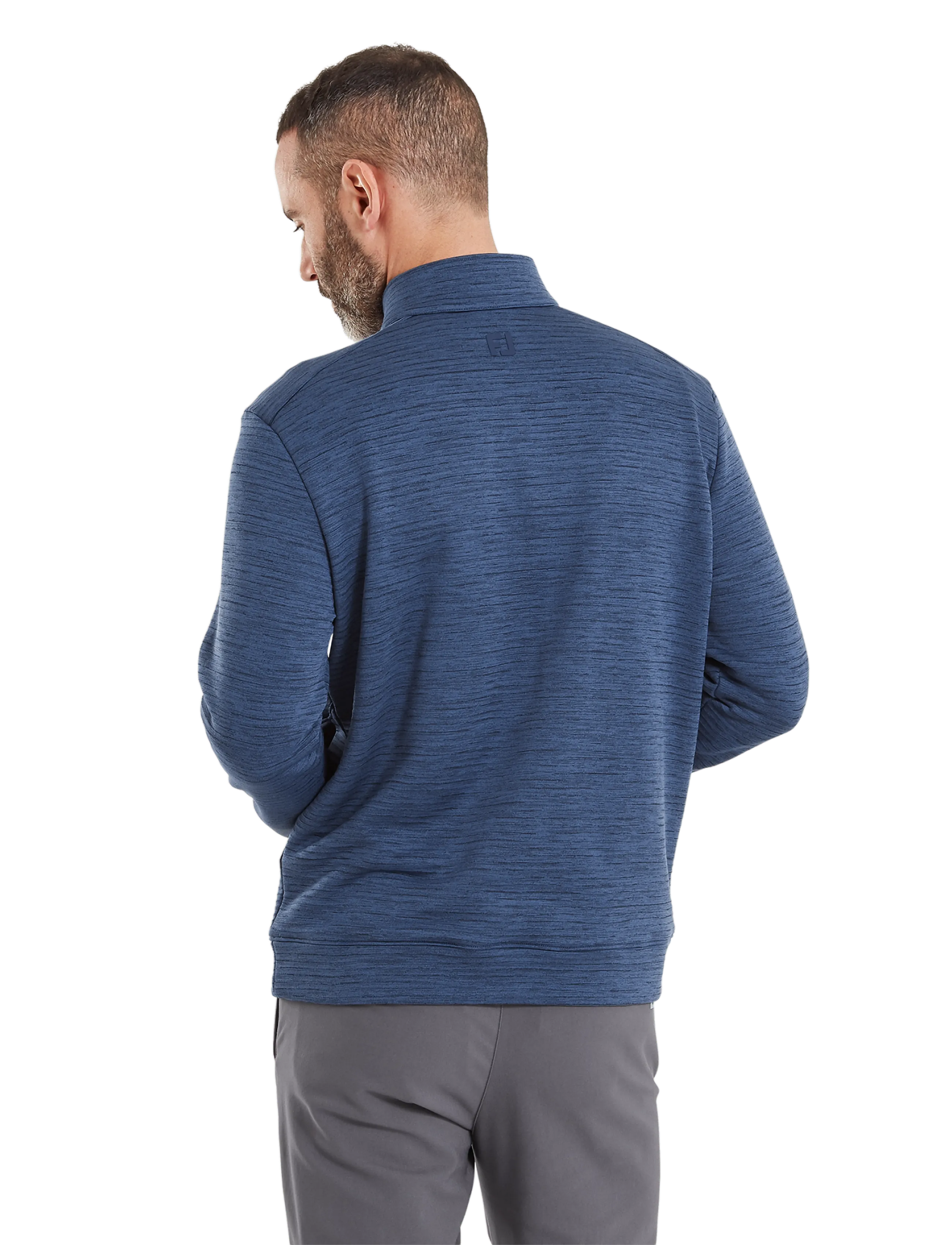 FootJoy - TS Space Dye Midlayer - kampsunid ja vahekihid - navy - 3