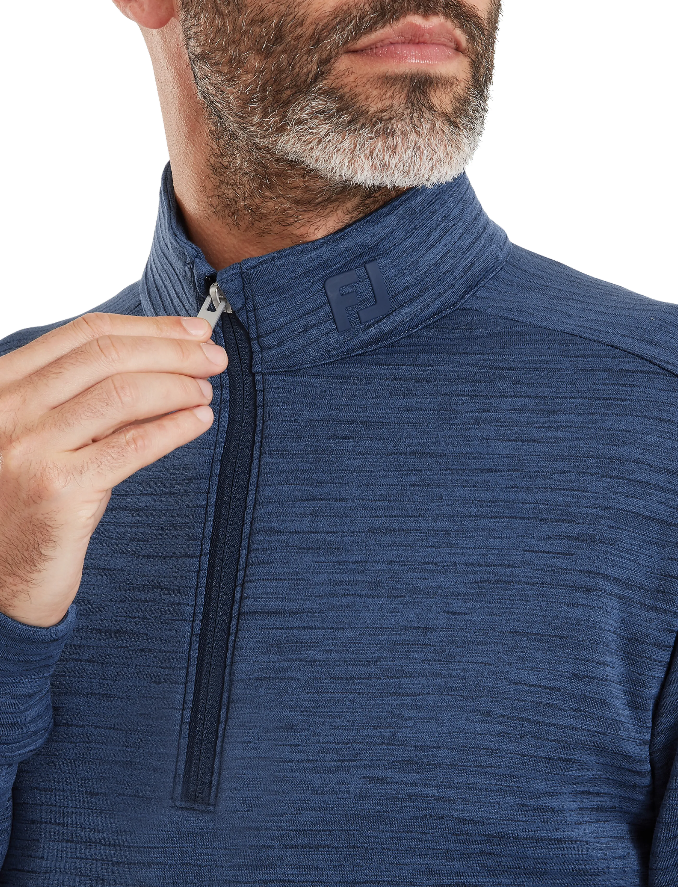 FootJoy - TS Space Dye Midlayer - kampsunid ja vahekihid - navy - 5