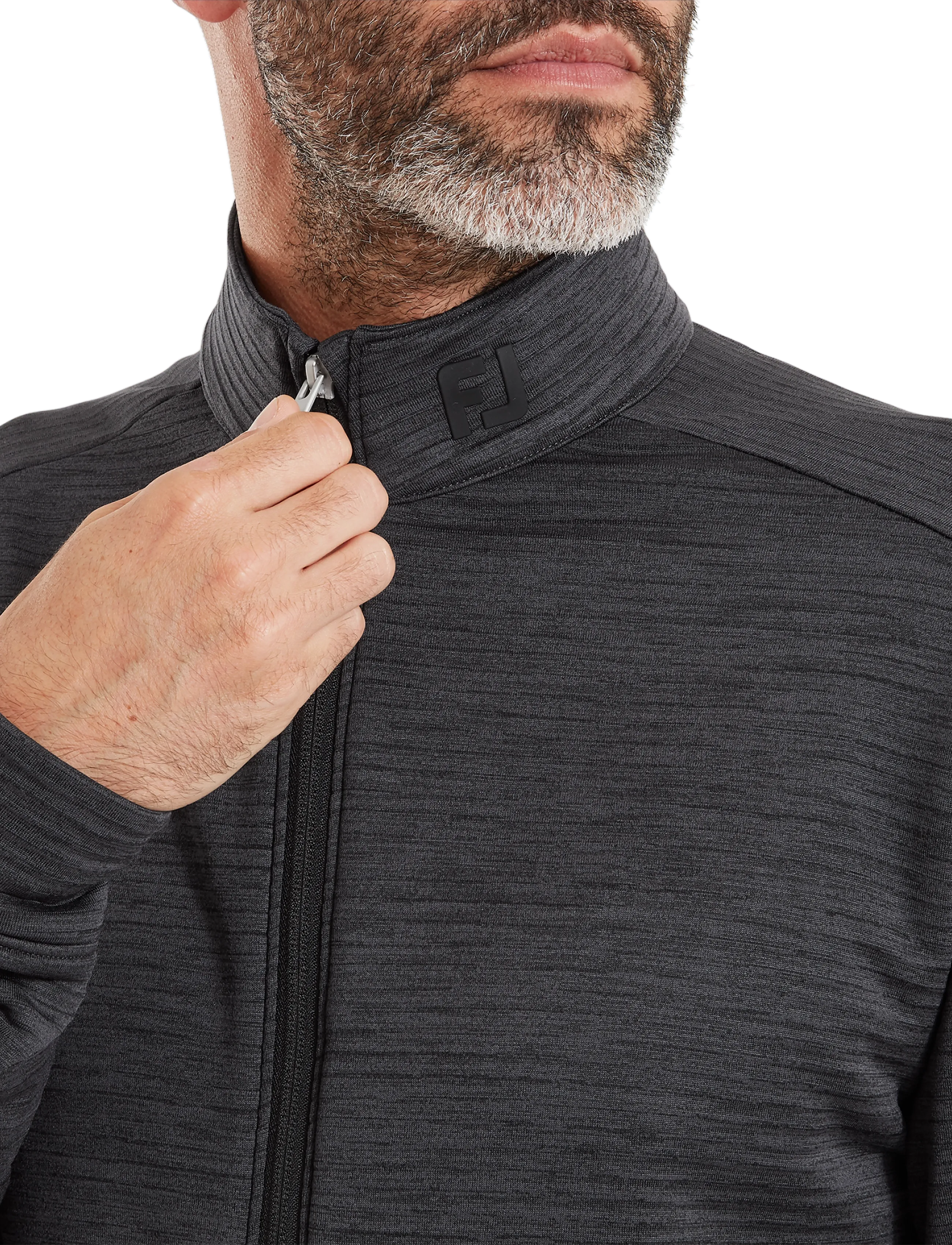 FootJoy - TS Space Dye Midlayer - fleece & midlayer - black - 4