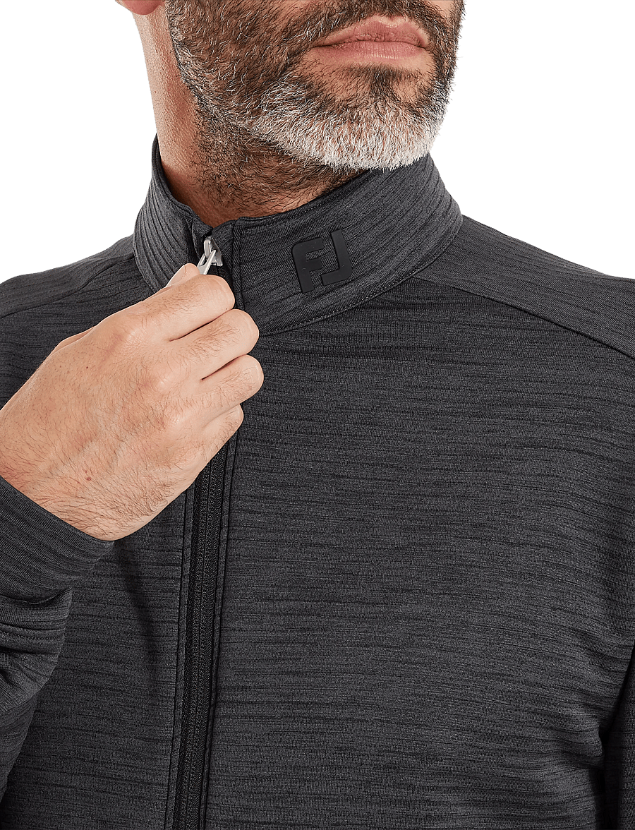 FootJoy - TS Space Dye Midlayer - fleece & midlayer - black - 4