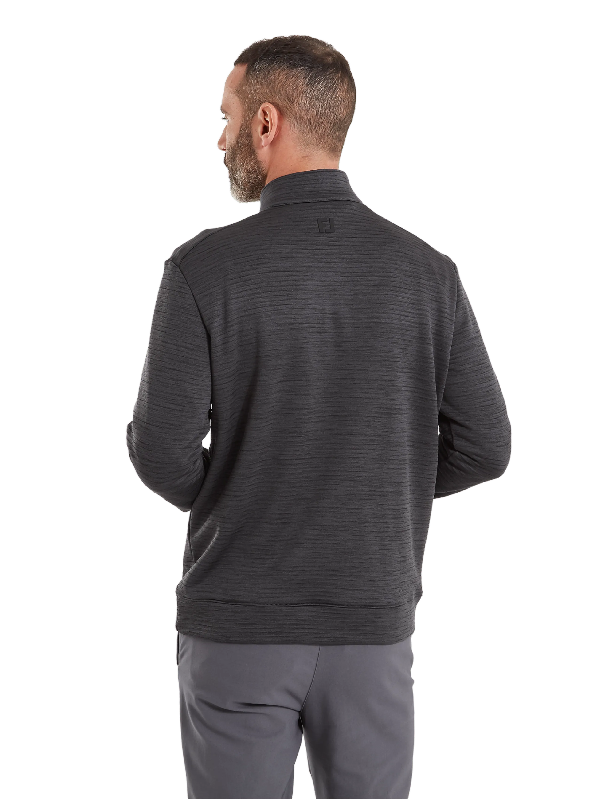 FootJoy - TS Space Dye Midlayer - fleece & midlayer - black - 5