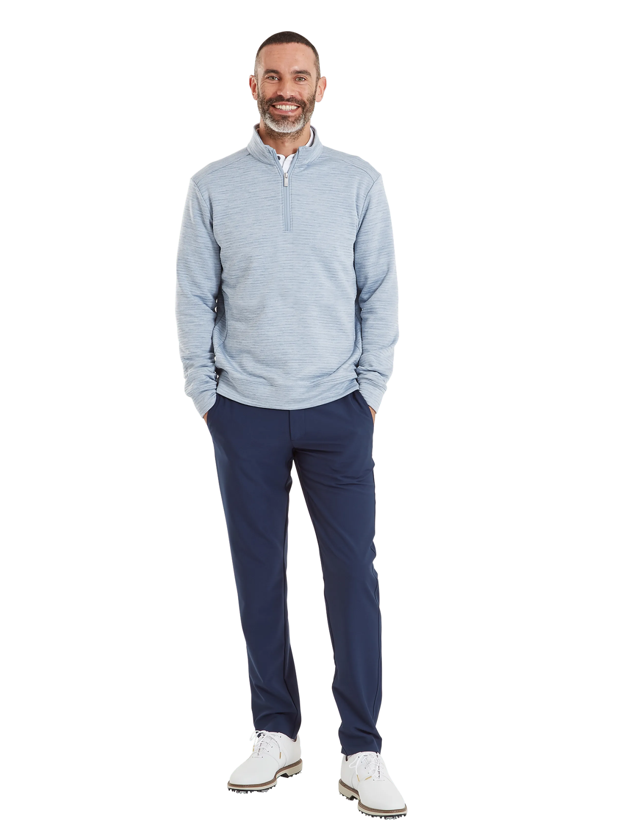 FootJoy - TS Space Dye Midlayer - kampsunid ja vahekihid - grey - 4