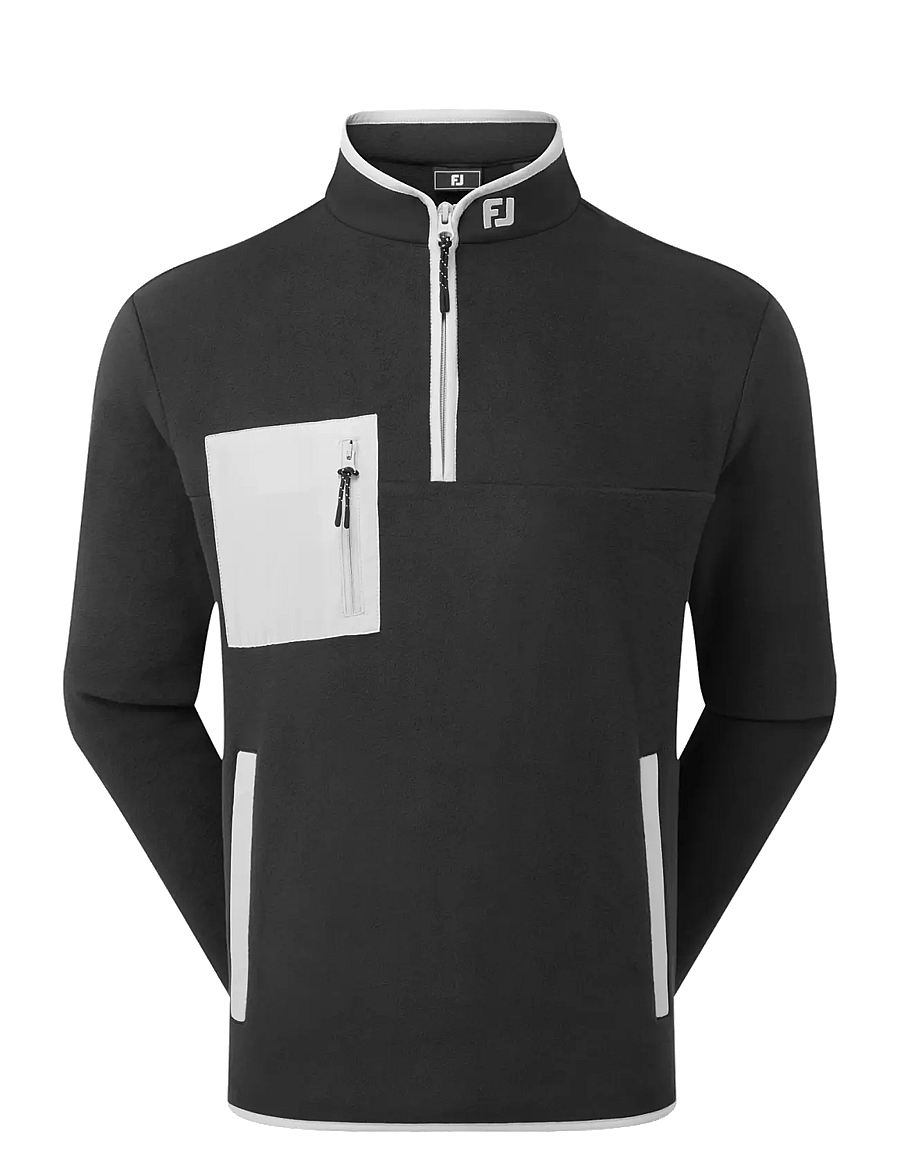 FootJoy - Polar Fleece Chill-Out - fleeces & midlayers - black / grey - 1