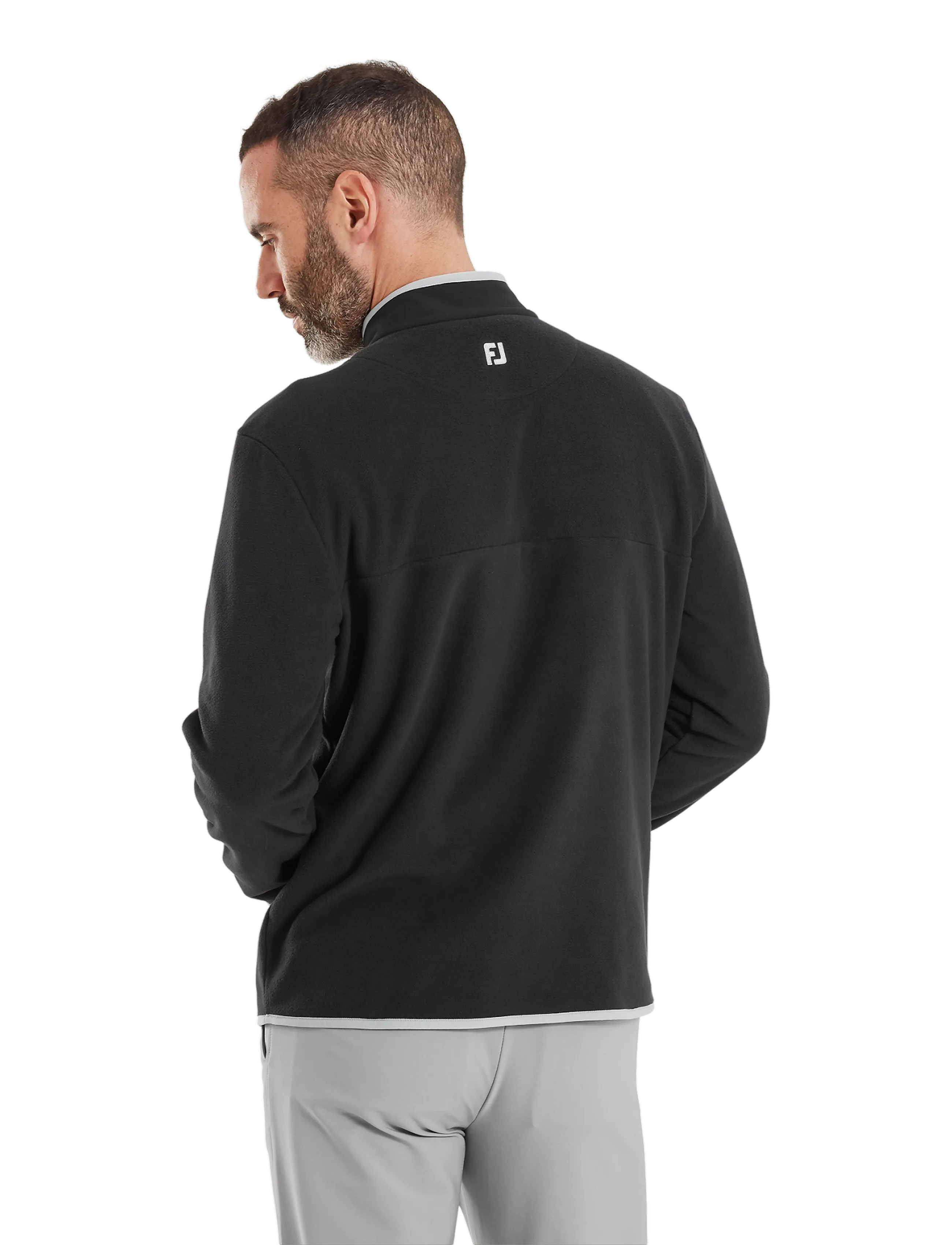 FootJoy - Polar Fleece Chill-Out - fleeces & midlayers - black / grey - 5