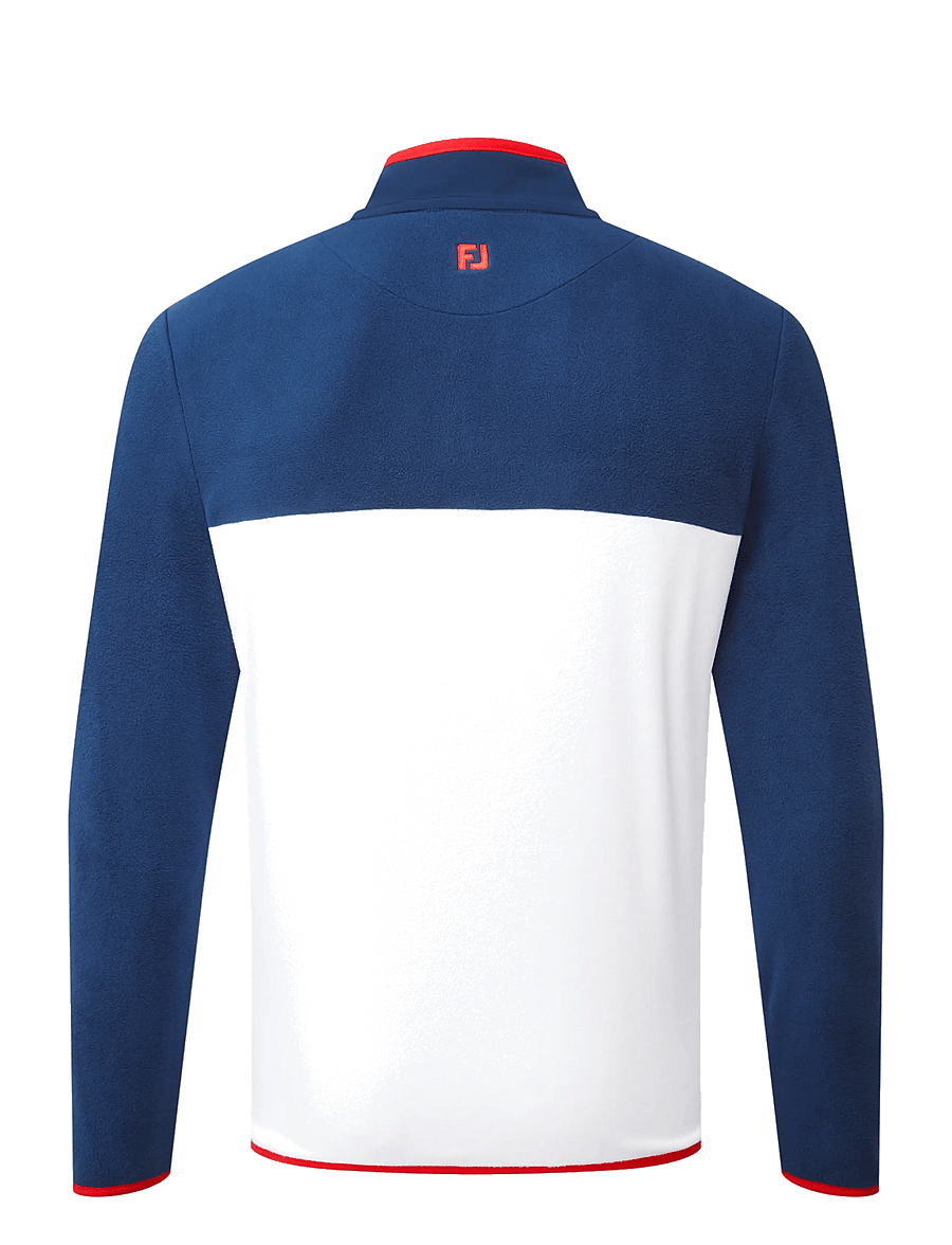 FootJoy - Polar Fleece Chill-Out - fleeces & midlayers - navy / white / red - 2
