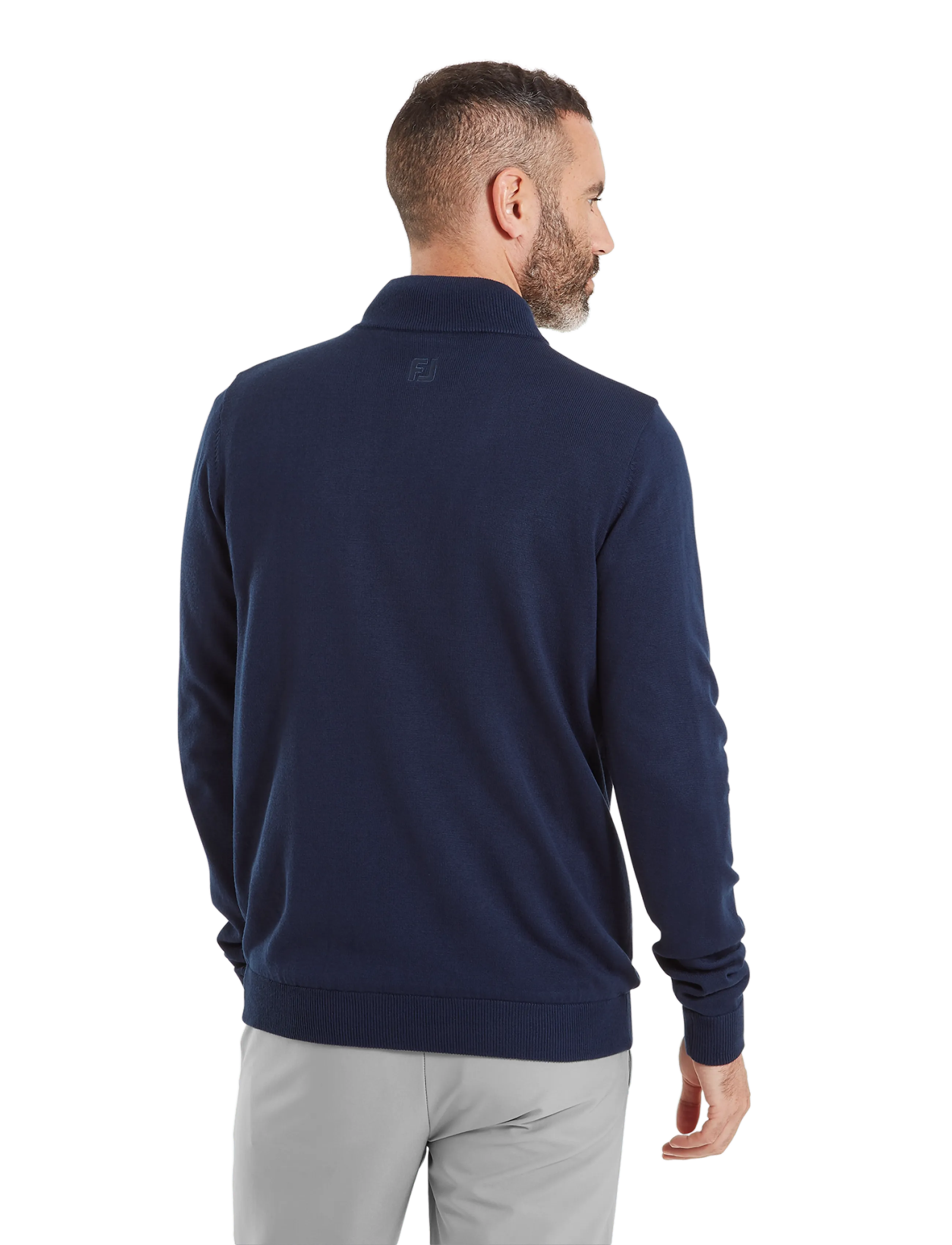 FootJoy - drirelease Half-Zip Lined Sweater - fleece & midlayer - navy - 3