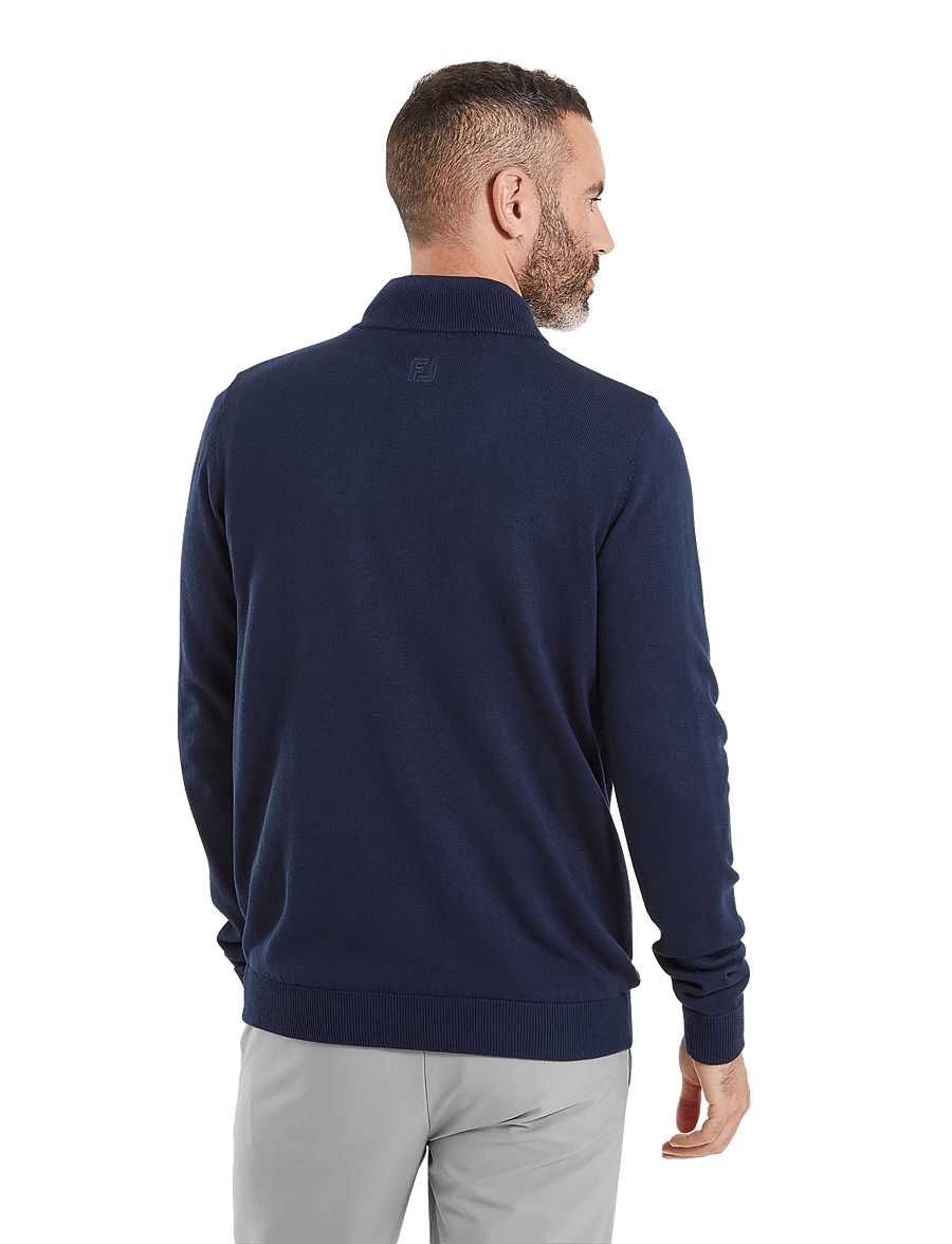 FootJoy - drirelease Half-Zip Lined Sweater - fleece & midlayer - navy - 3