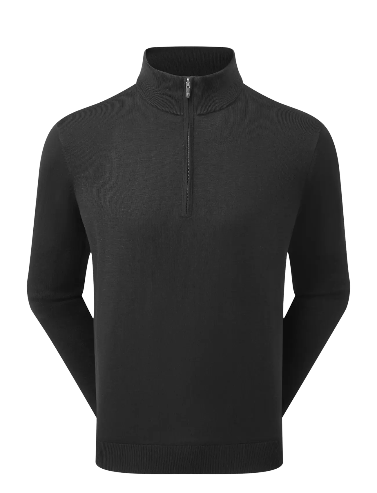 FootJoy drirelease Half-Zip Lined Sweater - Fatnaður - BLACK / black