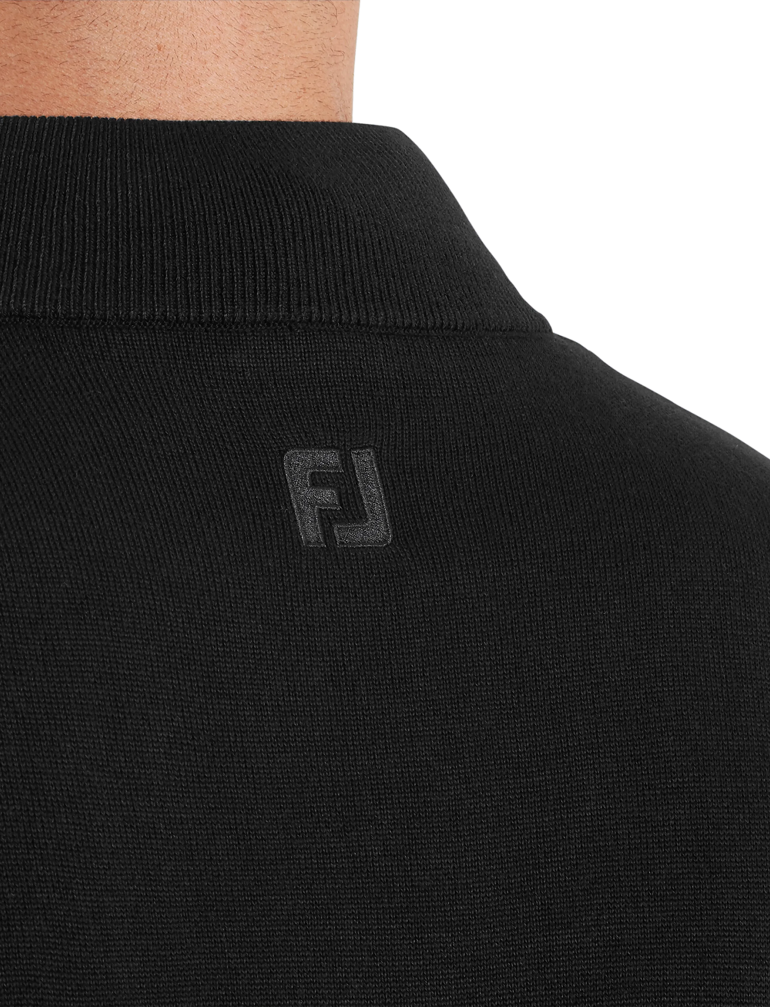 FootJoy - drirelease Half-Zip Lined Sweater - flíspeysur og millilög - black - 5