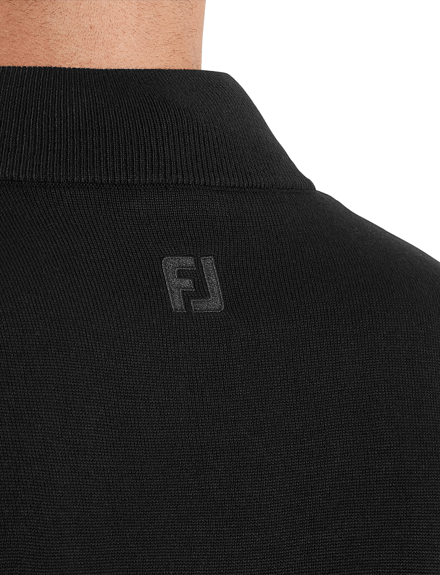 FootJoy - drirelease Half-Zip Lined Sweater - flíspeysur og millilög - black - 5