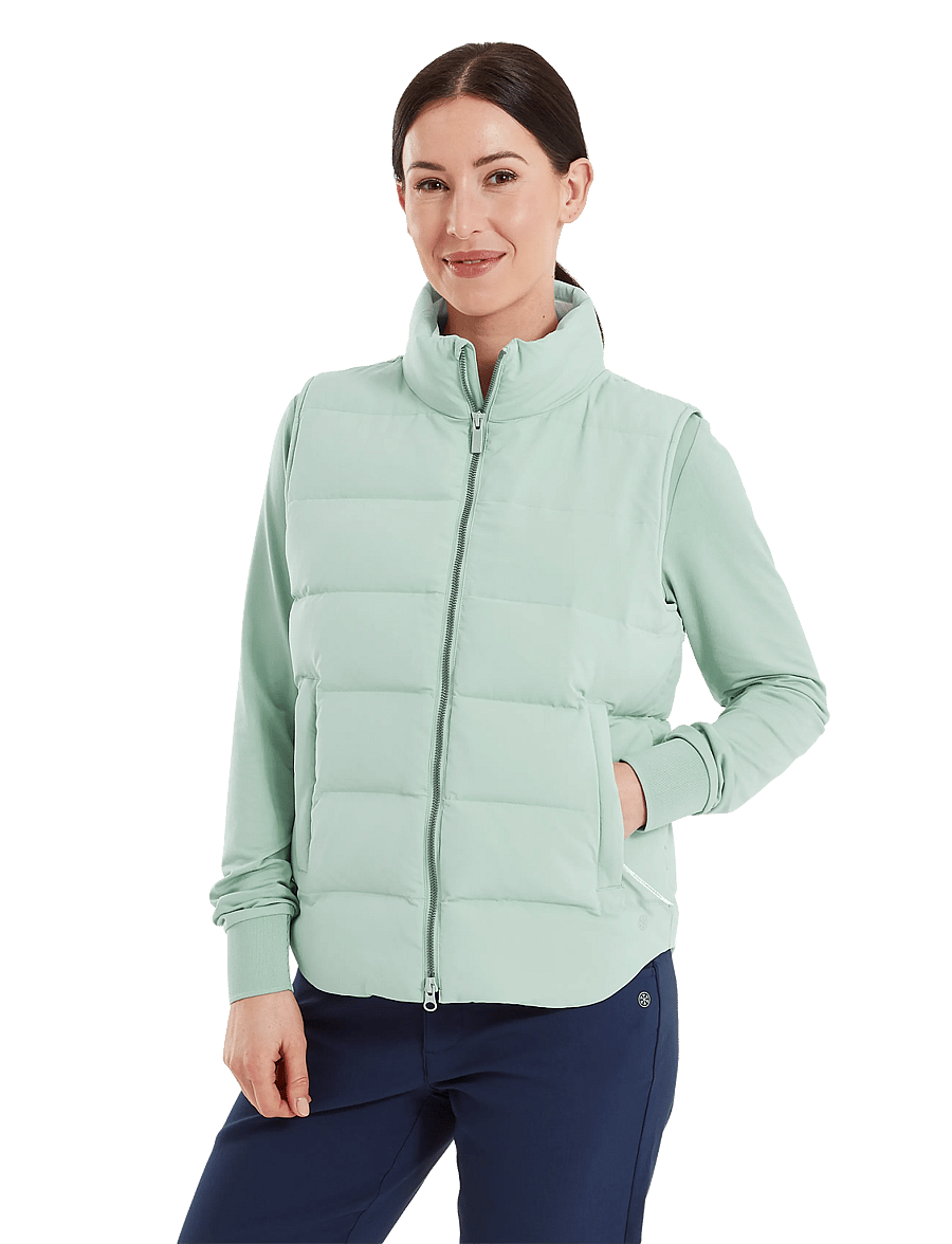 FootJoy - TS Insulated Vest - overtøj - eucalyptus - 0