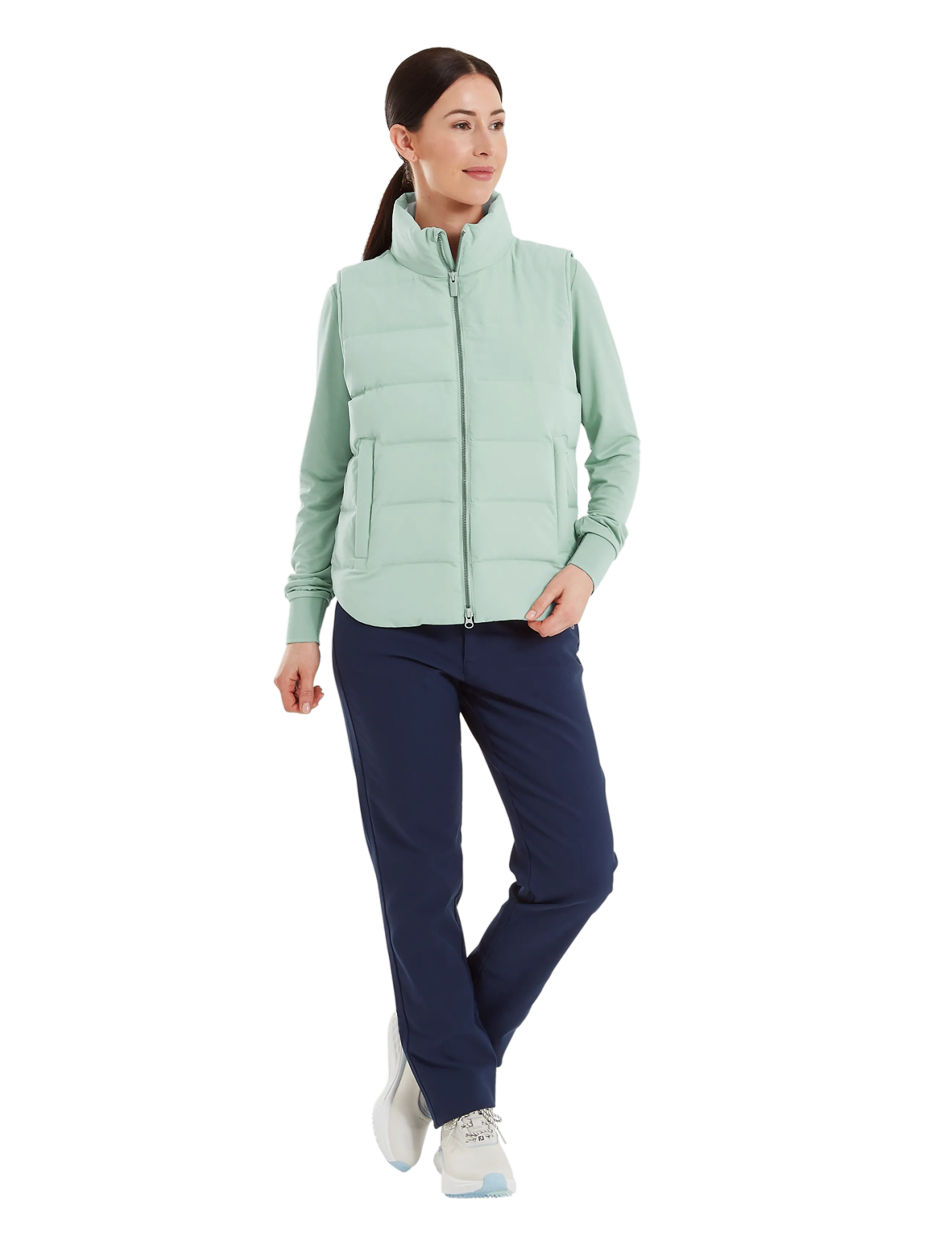 FootJoy - TS Insulated Vest - overtøj - eucalyptus - 4