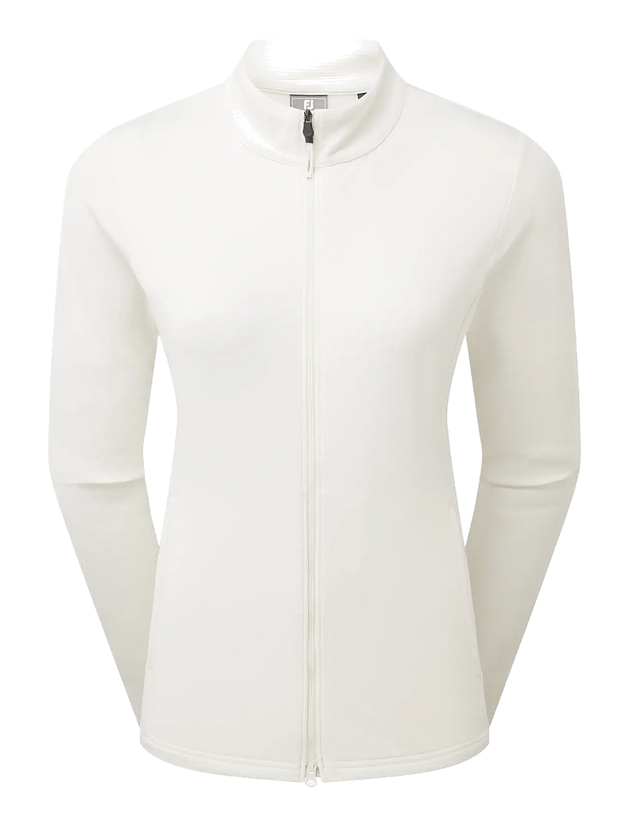 FootJoy - TS Full-Zip Midlayer - Överdelar - off white - 1