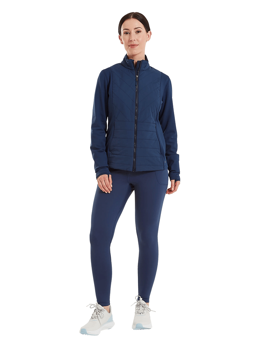 FootJoy - ThermoSeries Fleece Leggings - golf pants - navy - 0