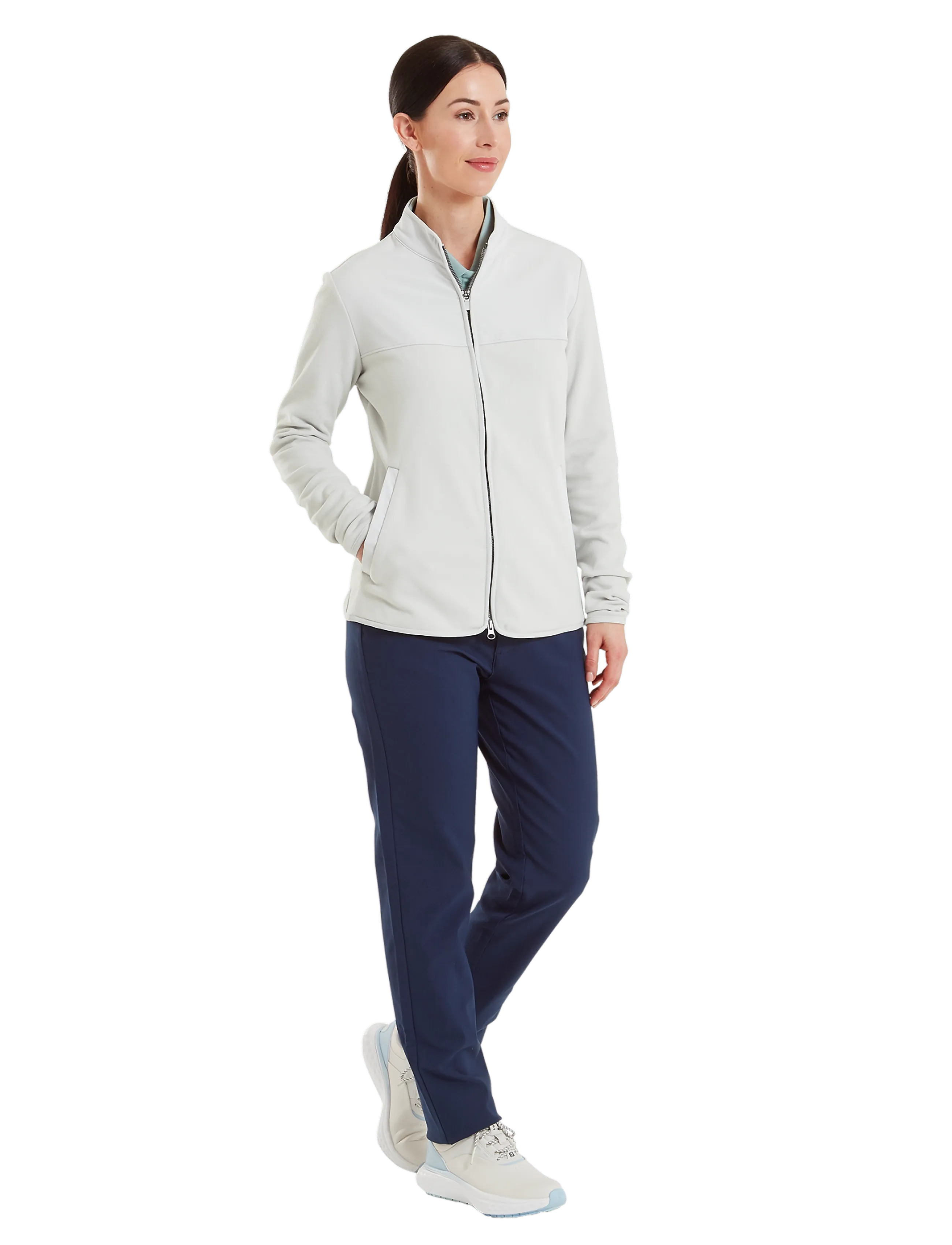 FootJoy - MicroFleece Full-Zip Midlayer - Överdelar - grey - 4