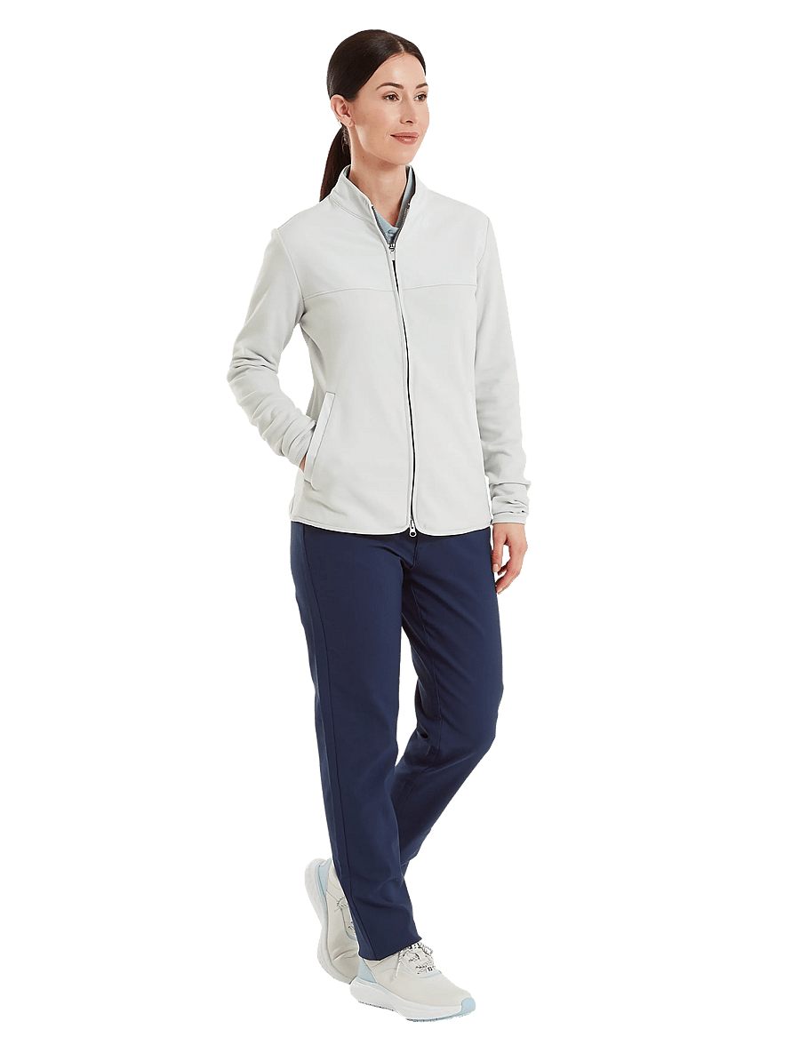 FootJoy - MicroFleece Full-Zip Midlayer - Överdelar - grey - 4