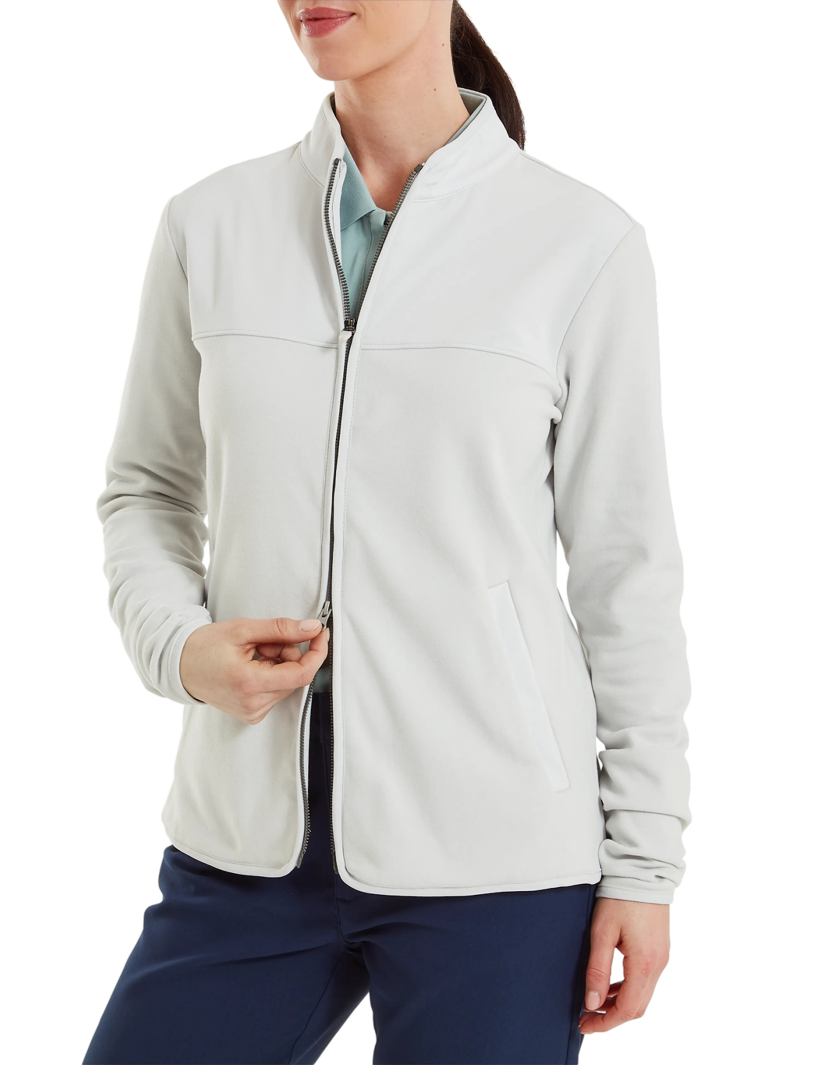 FootJoy - MicroFleece Full-Zip Midlayer - Överdelar - grey - 5