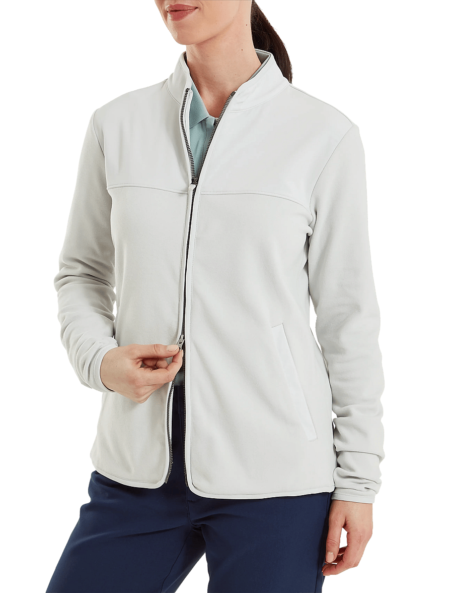 FootJoy - MicroFleece Full-Zip Midlayer - Överdelar - grey - 5