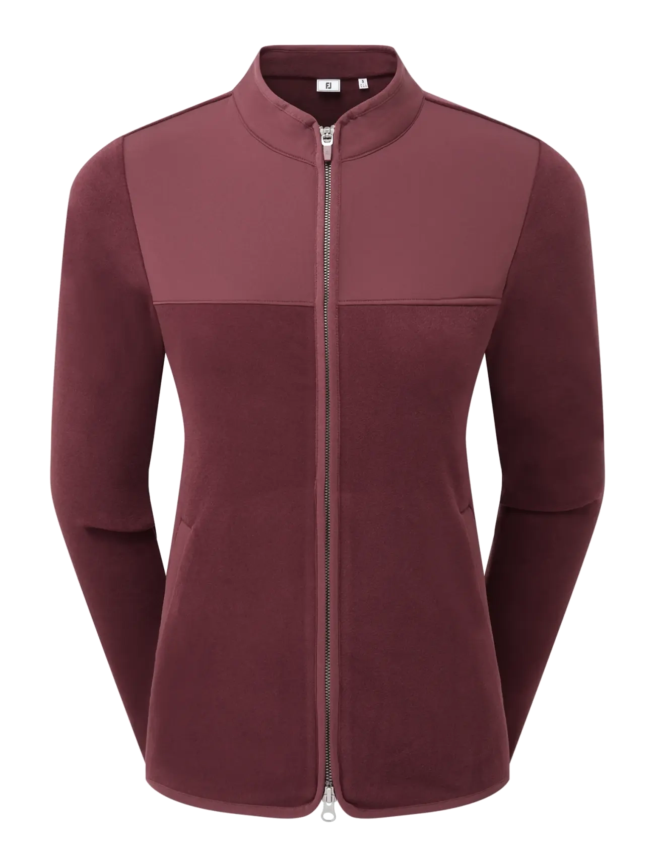 FootJoy MicroFleece Full-Zip Midlayer - Fleece & mellanlager - PORT / burgundy