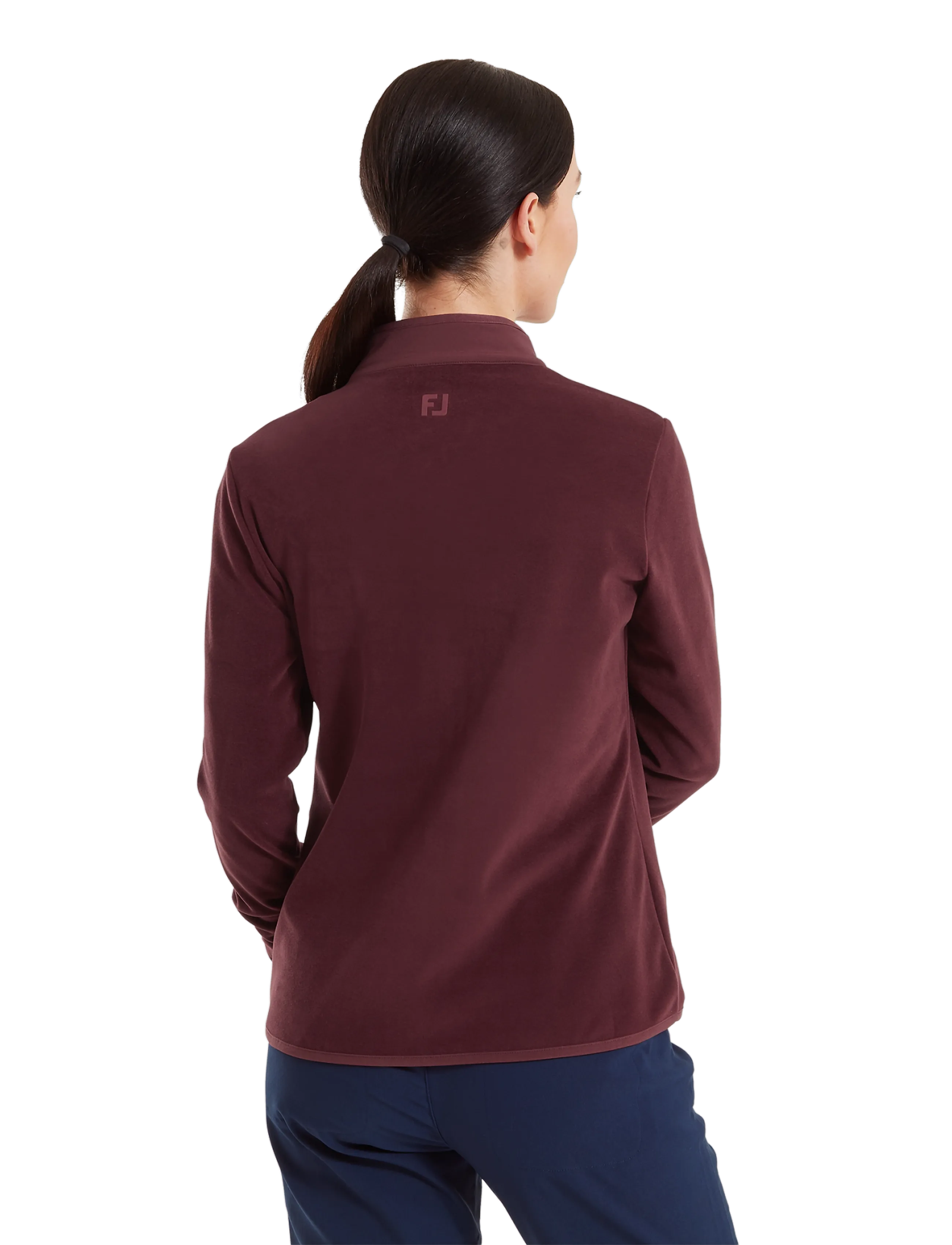 FootJoy - MicroFleece Full-Zip Midlayer - Överdelar - port - 3