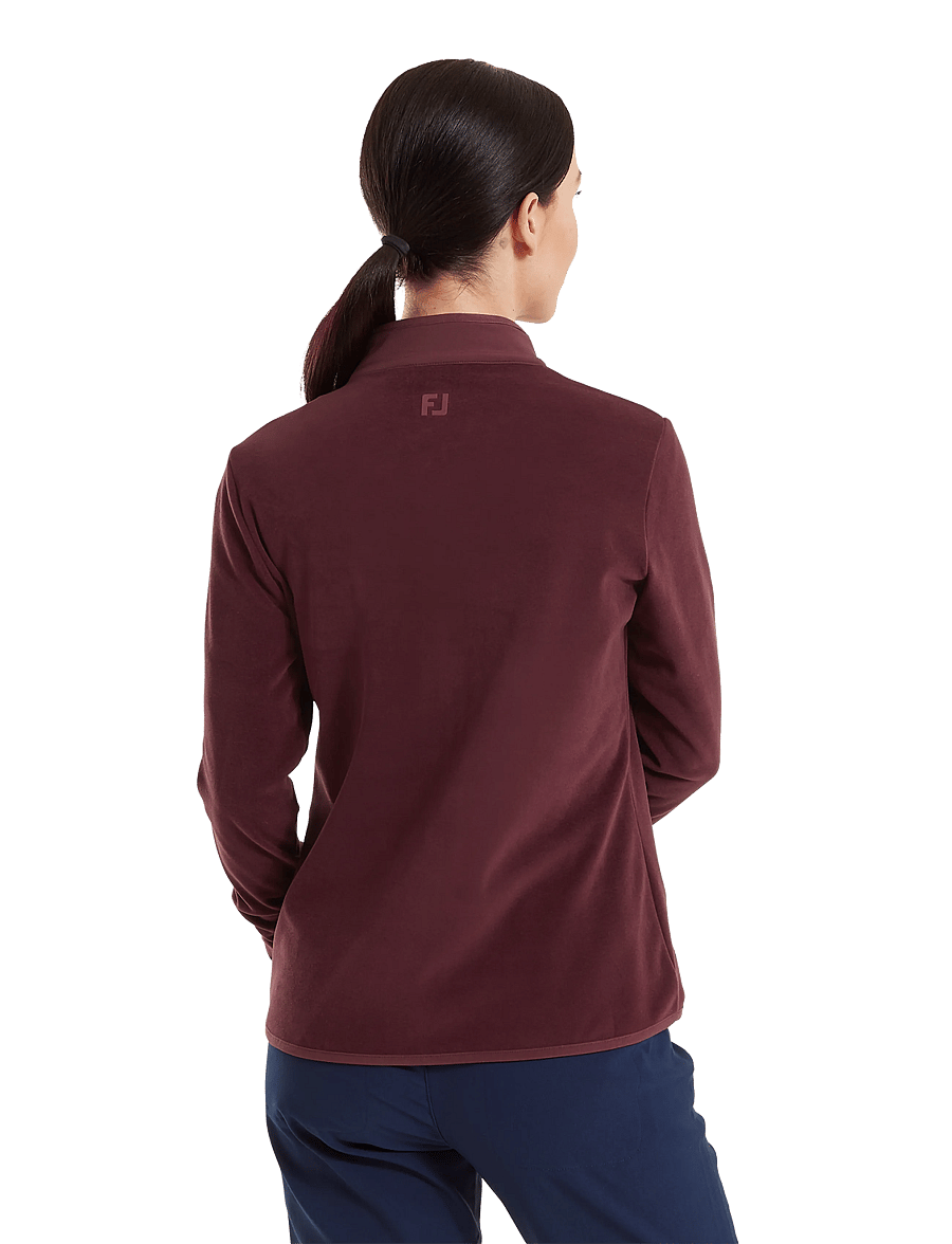 FootJoy - MicroFleece Full-Zip Midlayer - Överdelar - port - 3