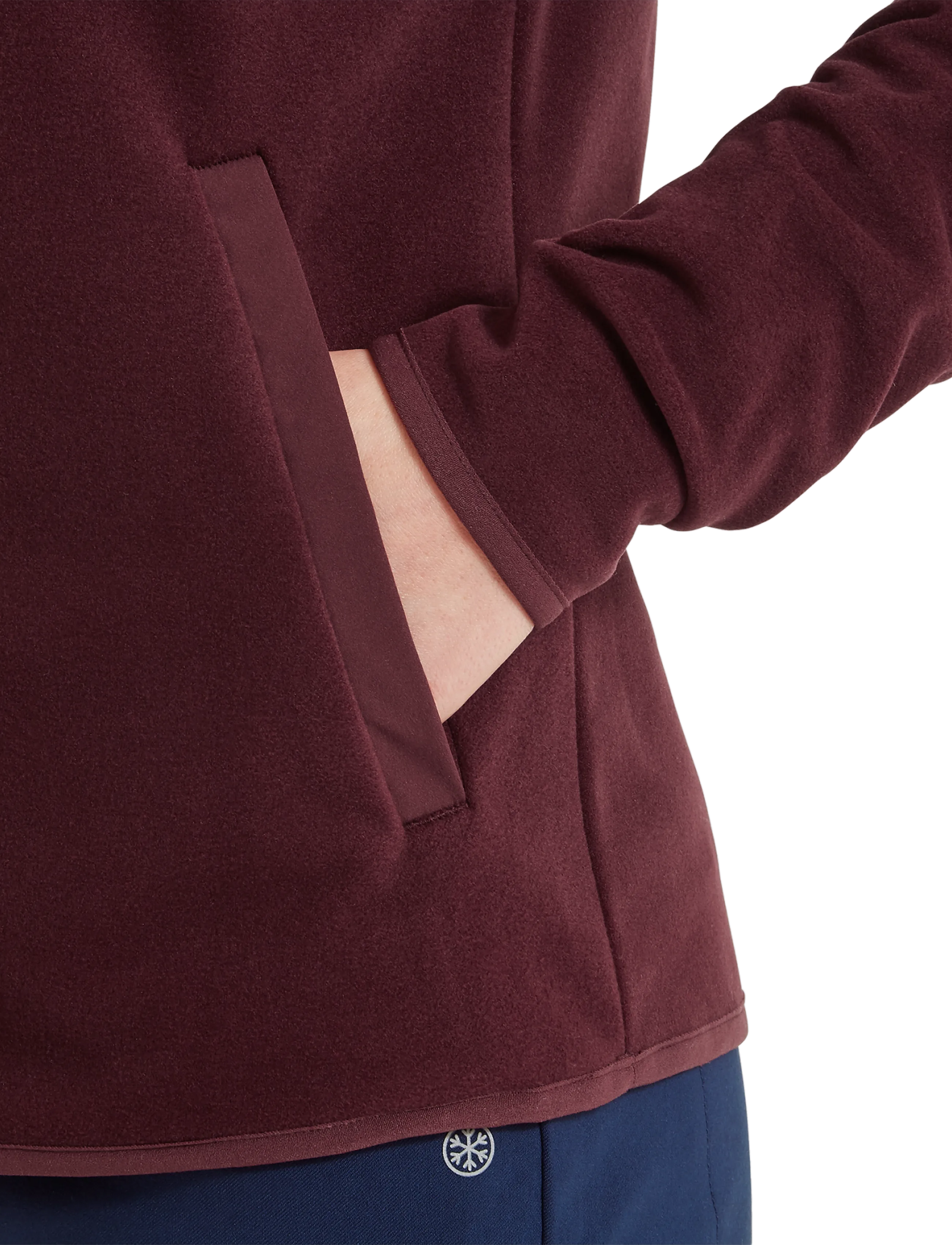 FootJoy - MicroFleece Full-Zip Midlayer - Överdelar - port - 5