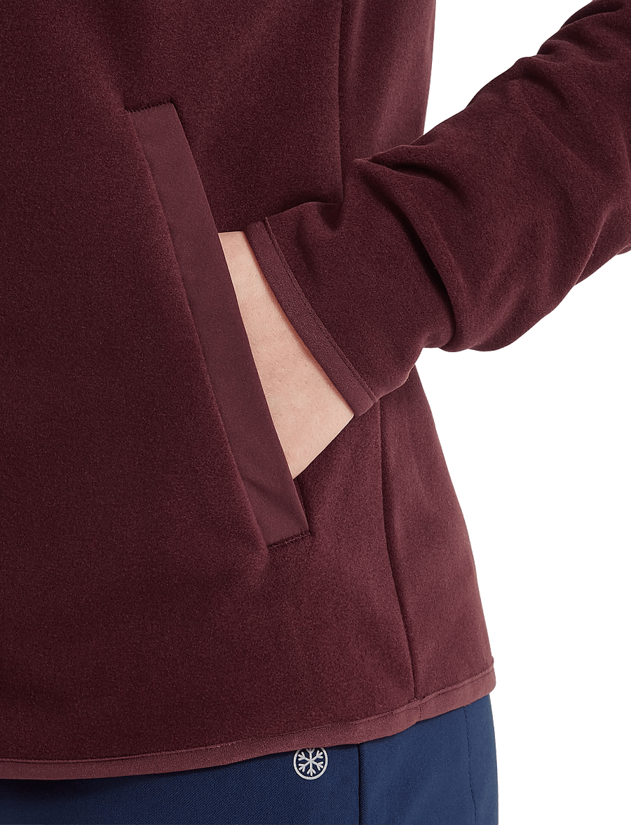 FootJoy - MicroFleece Full-Zip Midlayer - Överdelar - port - 5