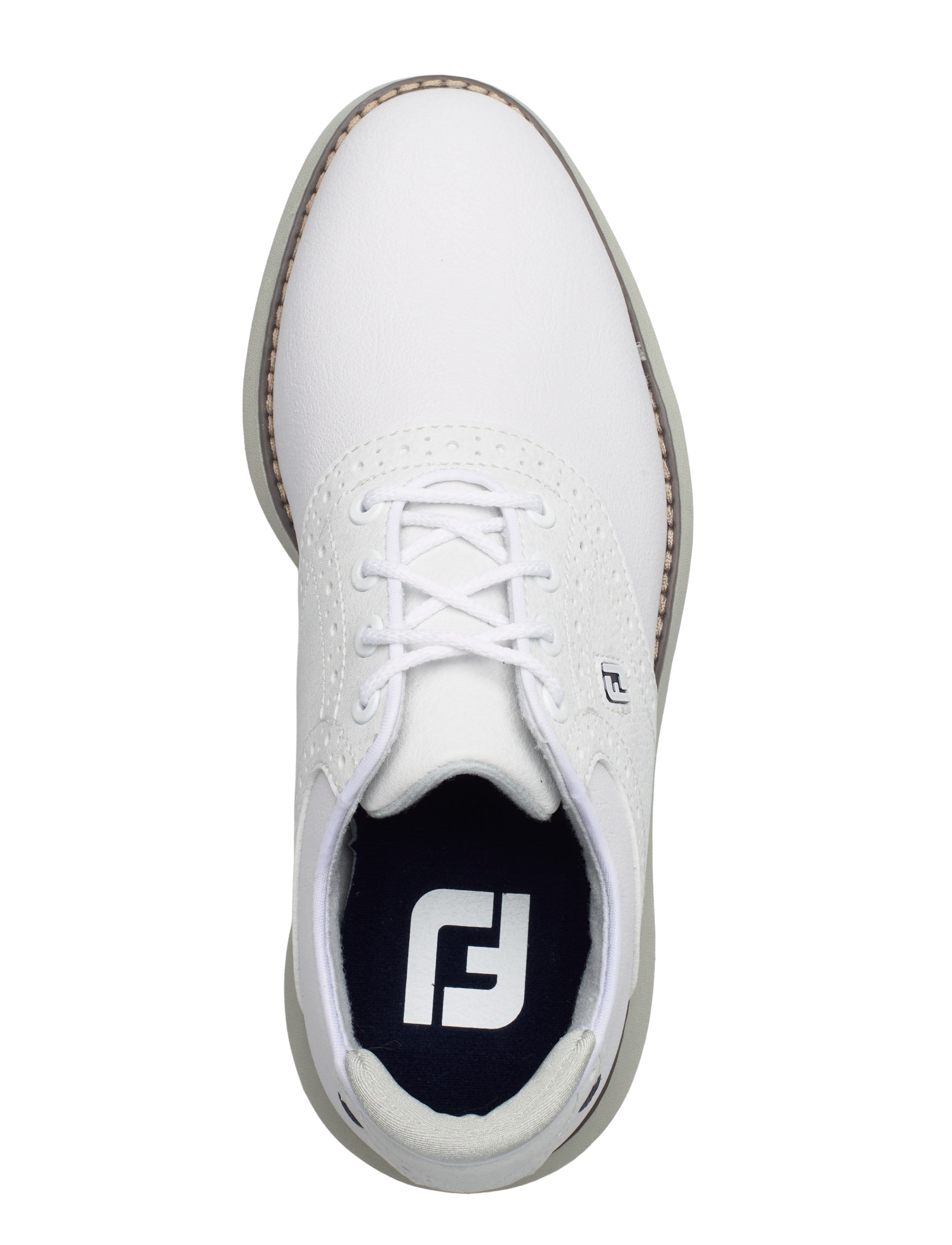 FootJoy - JUNIORS TRADITION - white/black/blue - 3