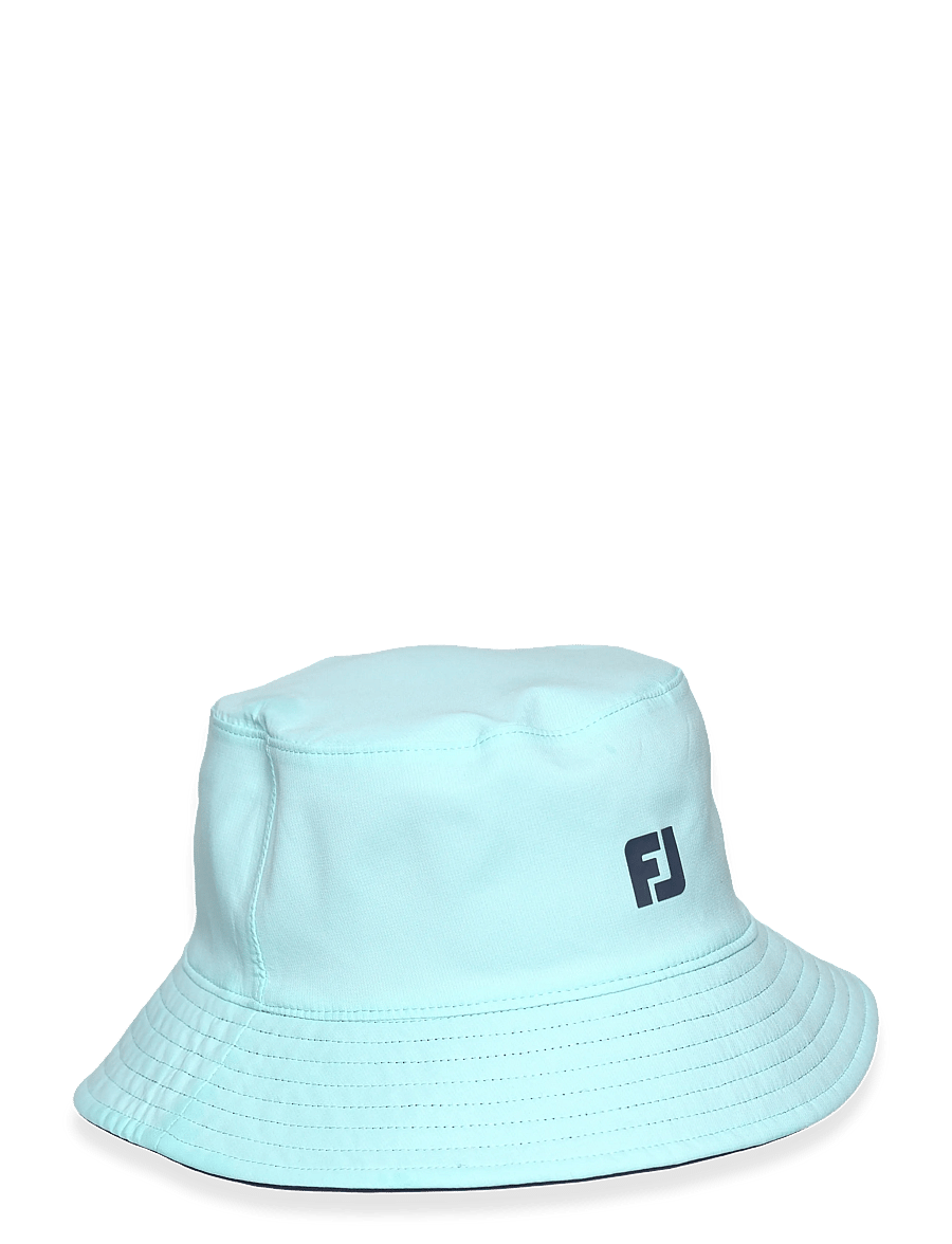 FootJoy - WN REVERSIBLE BUCKET HAT - hüte - navy / lt aqua - 3