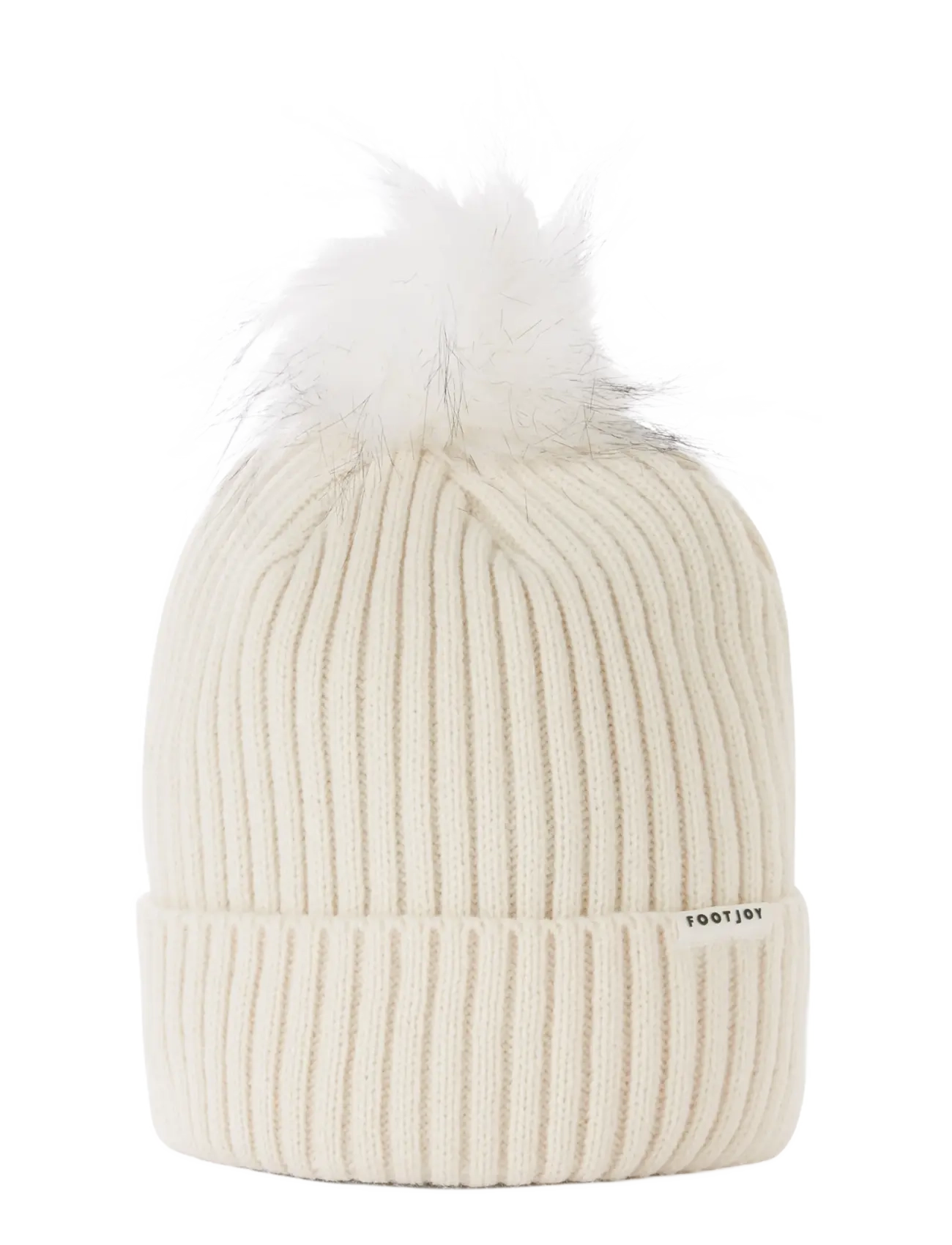 FootJoy FJ WOMEN'S BOBBLE HAT - FootJoy - STONE / cream