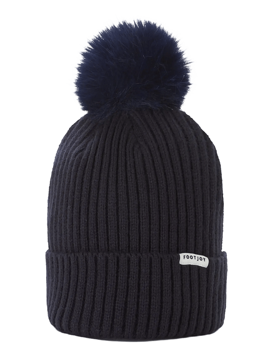 FootJoy - FJ WOMEN'S BOBBLE HAT - beanies - navy - 1