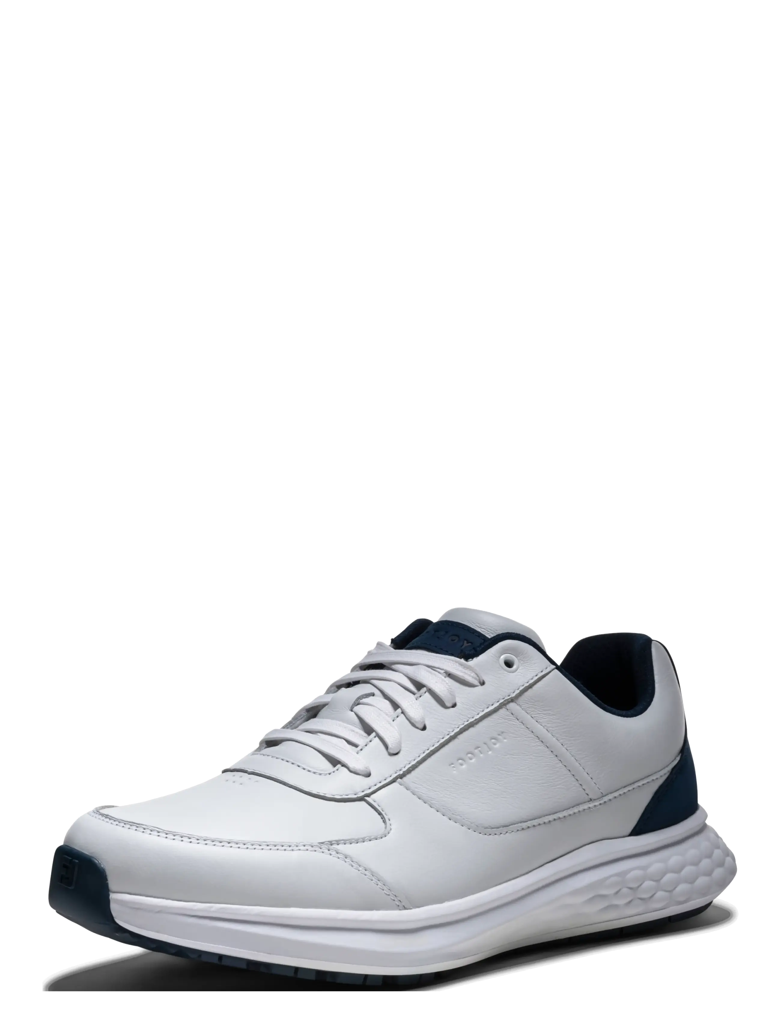 FootJoy - FJ HAMPTON - golfschuhe - white/navy - 3