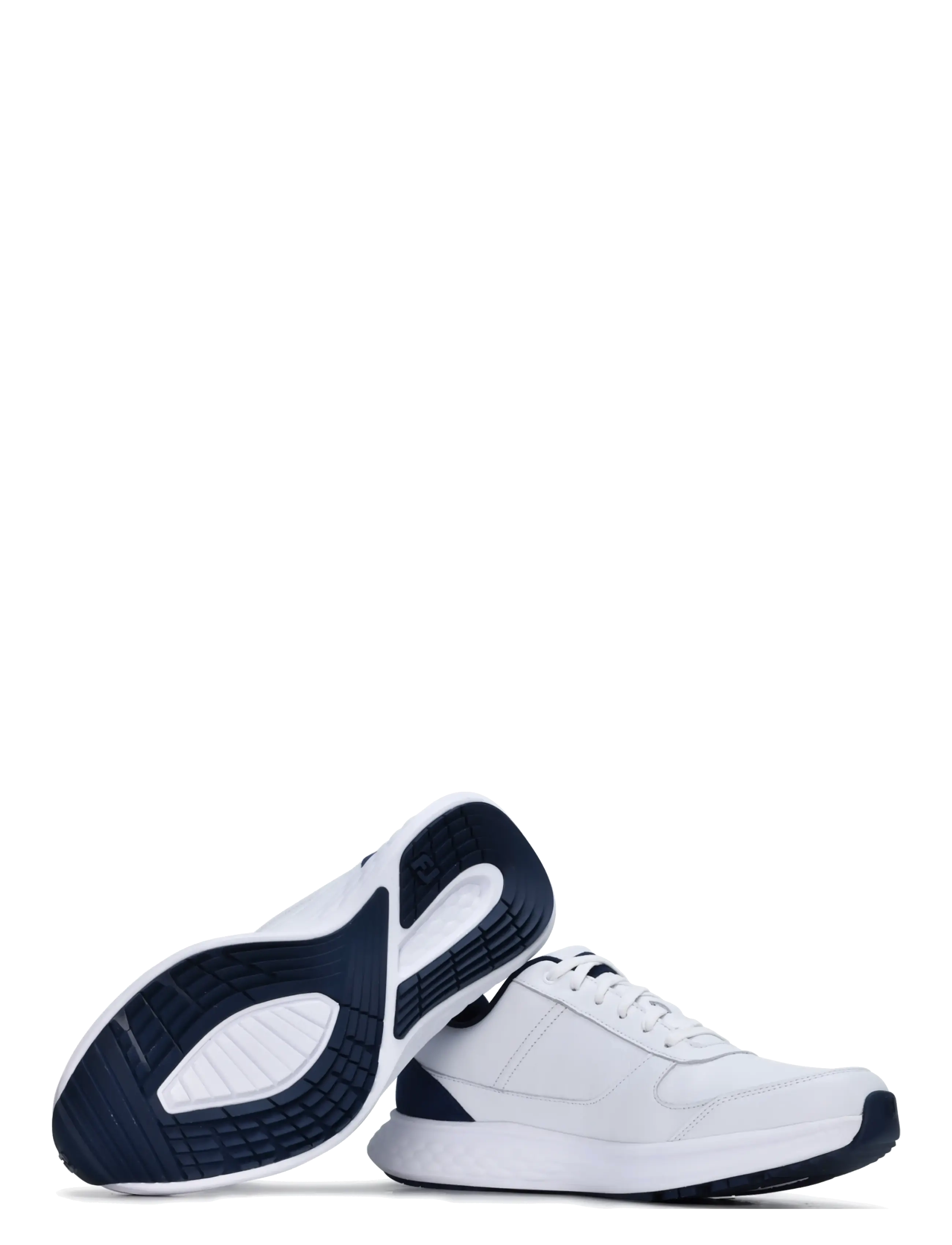 FootJoy - FJ HAMPTON - golfschuhe - white/navy - 5