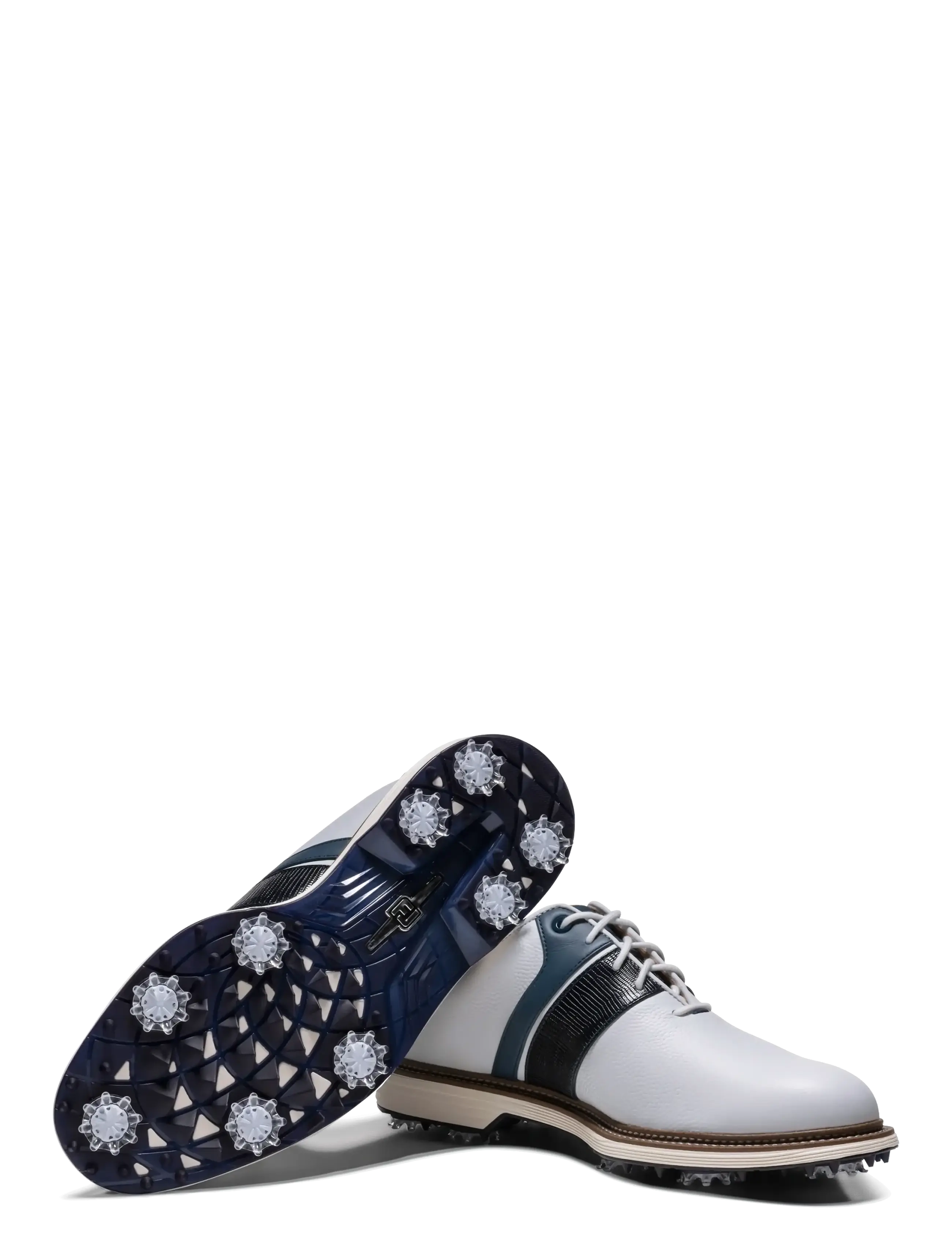 FootJoy - PREMIERE SERIES PACKARD - golf shoes - white/navy/white - 4