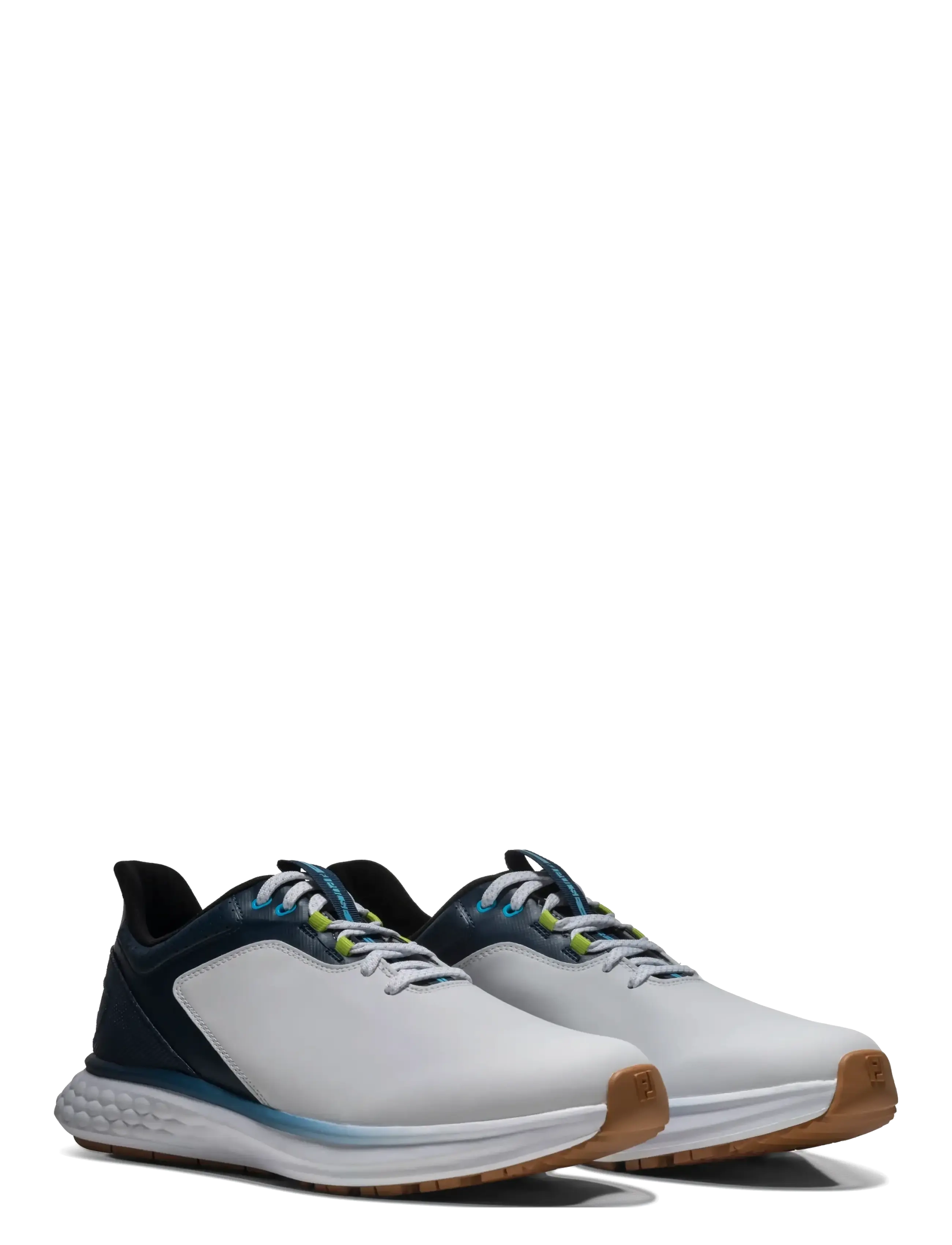 FootJoy FJ PULSE - Sportschuhe - WHITE/GUM/NAVY / grey