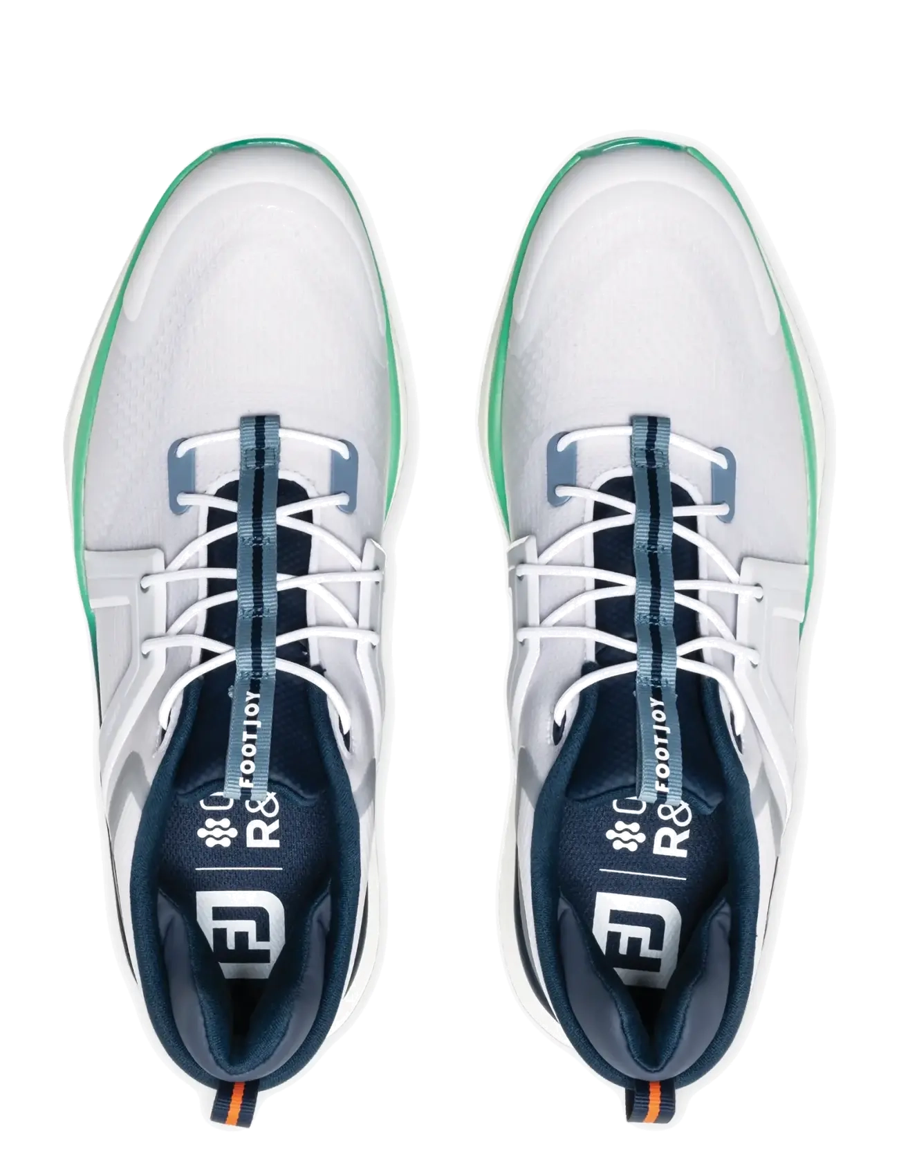 FootJoy - HYPERFLEX - golfkengät - white/navy/green - 4