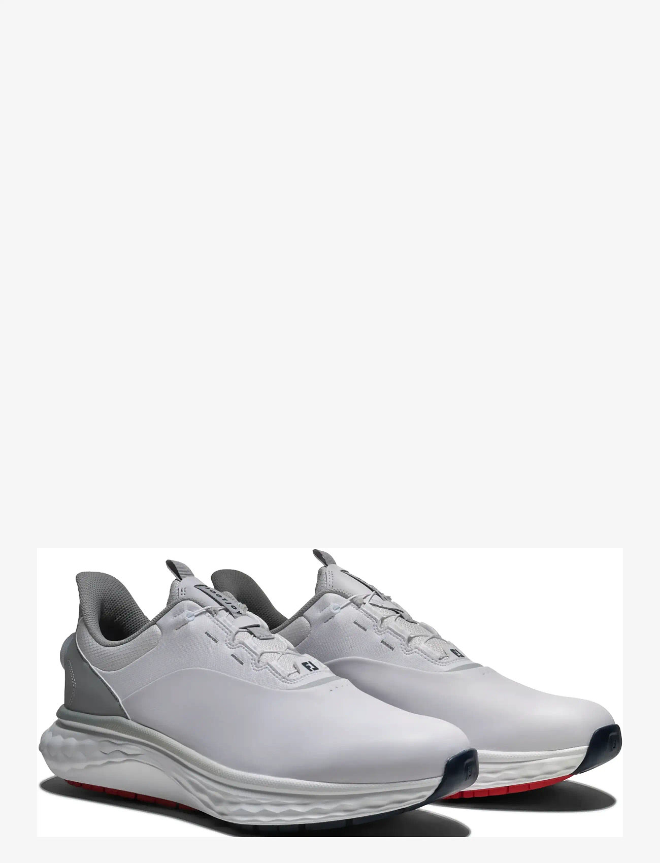 FootJoy - FJ QUANTUM BOA - golf shoes - white/white/grey - 0