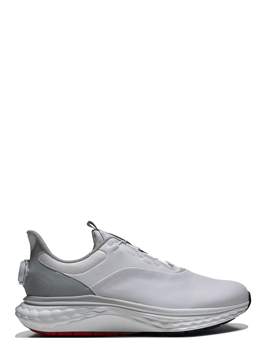 FootJoy - FJ QUANTUM BOA - golfschuhe - white/white/grey - 2