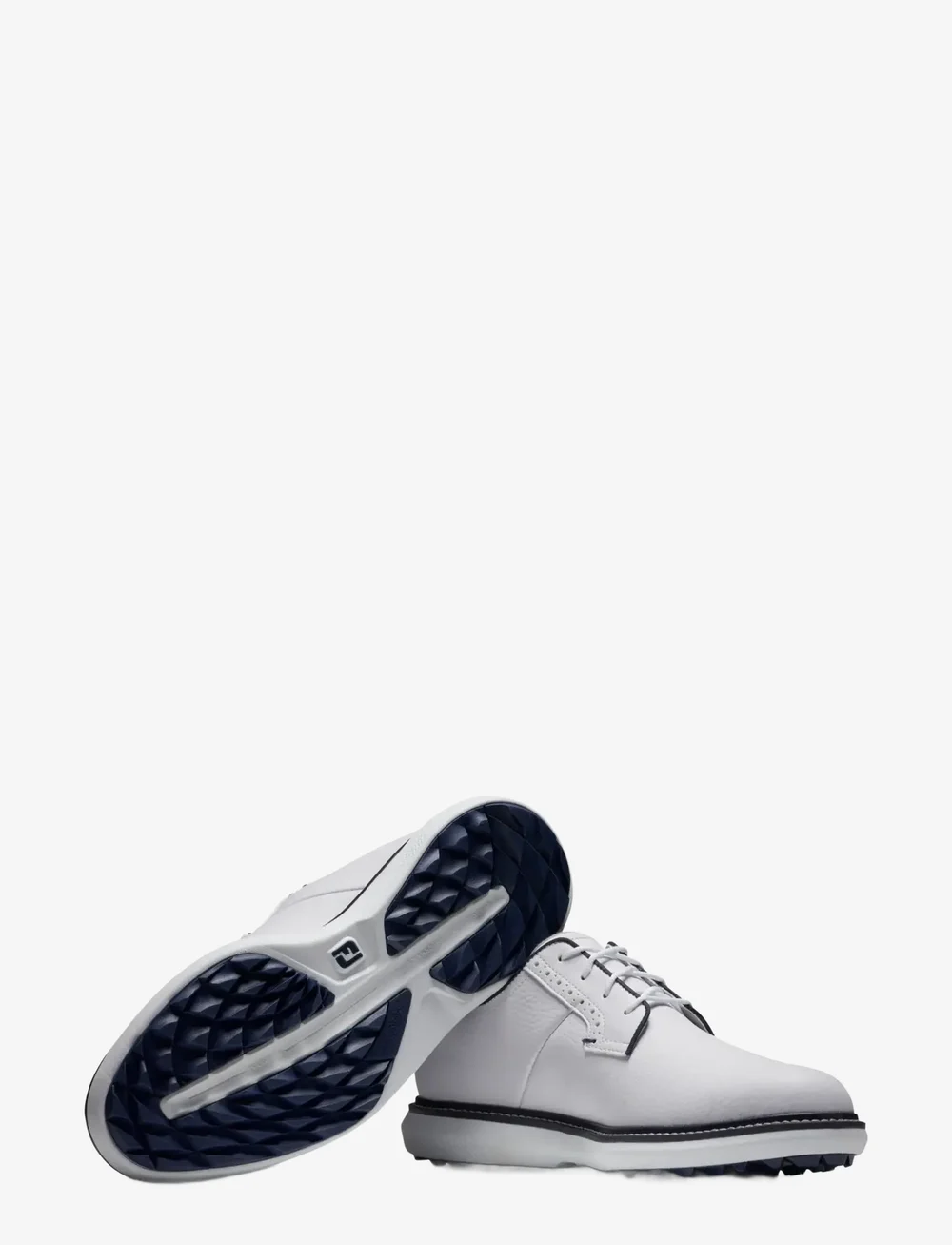 FootJoy - FJ TRADITIONS SPIKELESS BLUCHER - golfschuhe - white - 5