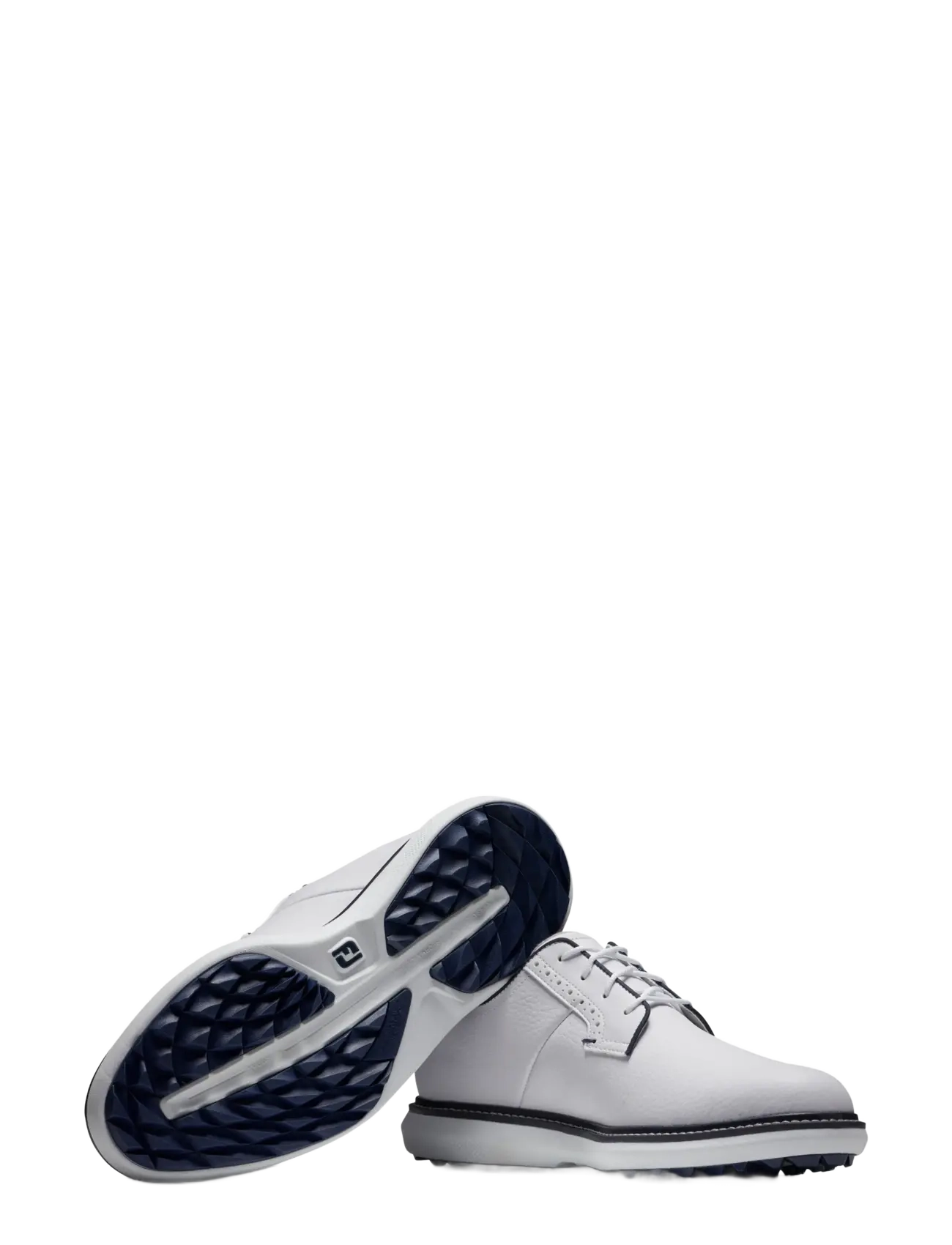 FootJoy - FJ TRADITIONS SPIKELESS BLUCHER - golfschuhe - white - 5