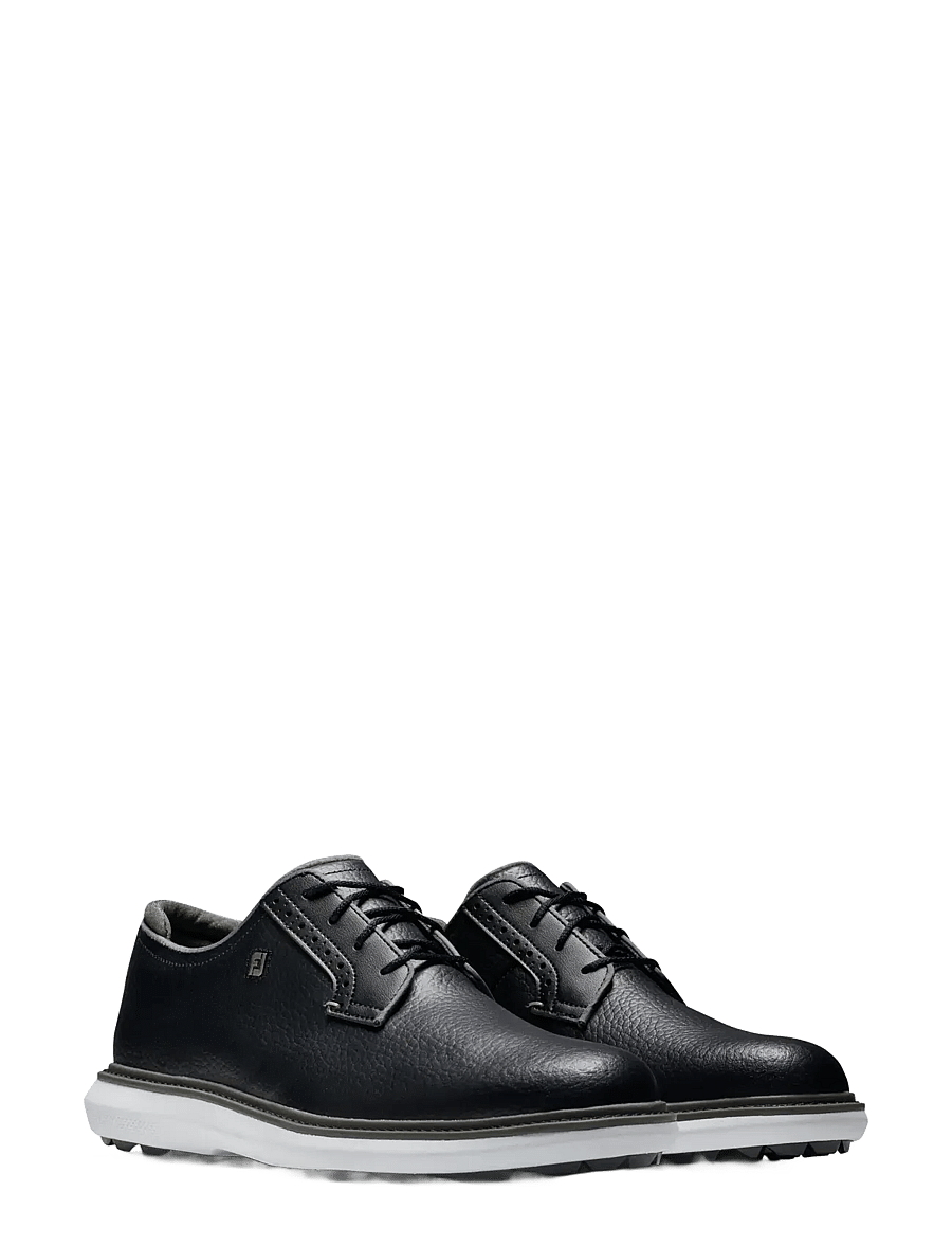 FootJoy - FJ TRADITIONS SPIKELESS BLUCHER - golfschuhe - black - 0