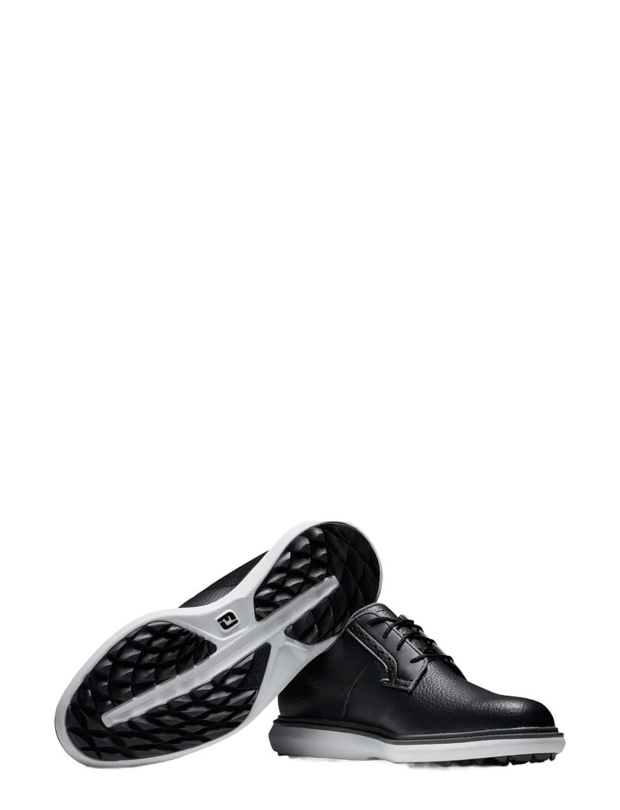 FootJoy - FJ TRADITIONS SPIKELESS BLUCHER - golfschuhe - black - 5