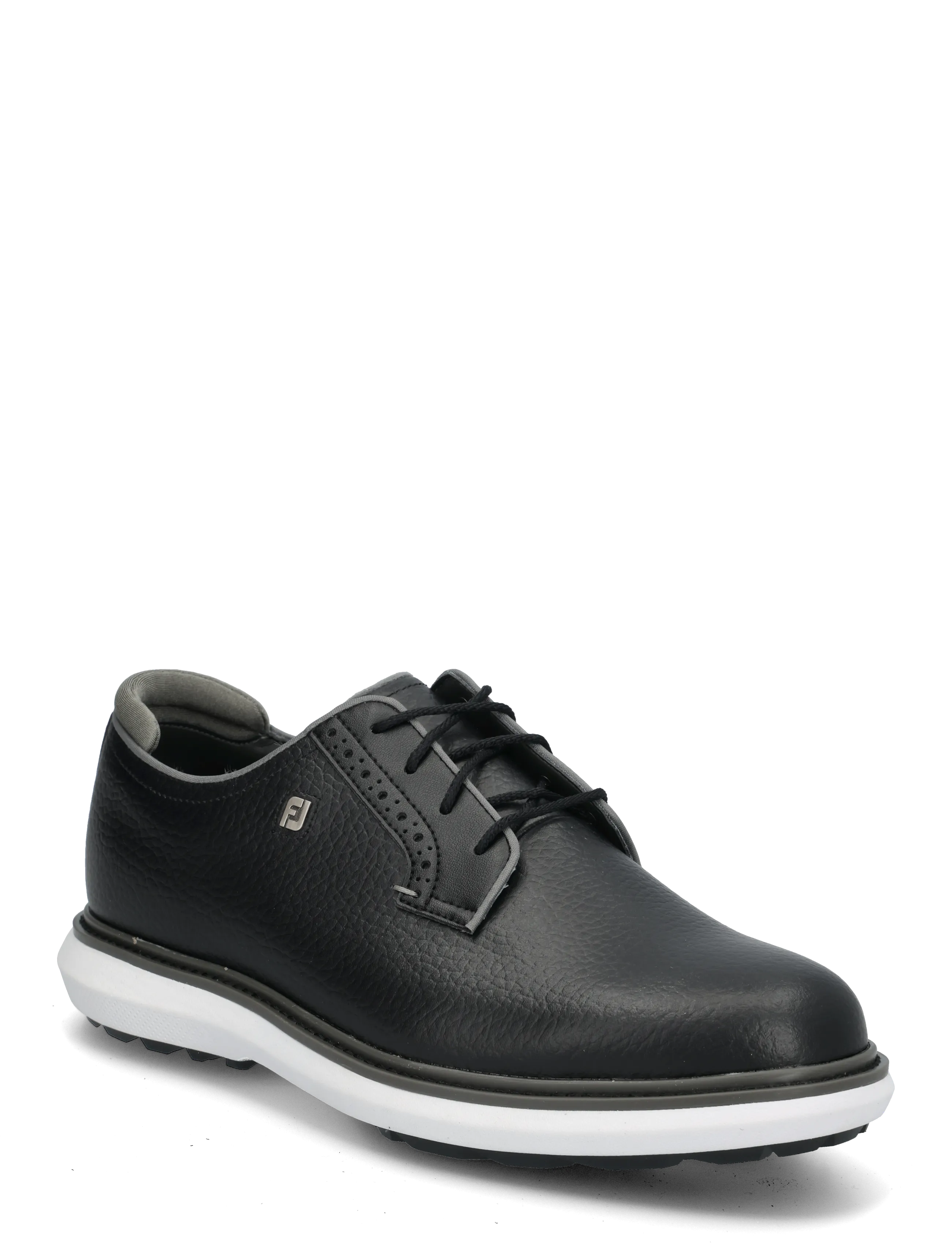 FootJoy FJ TRADITIONS SPIKELESS - Last chance - BLACK/GREY/WHITE / black