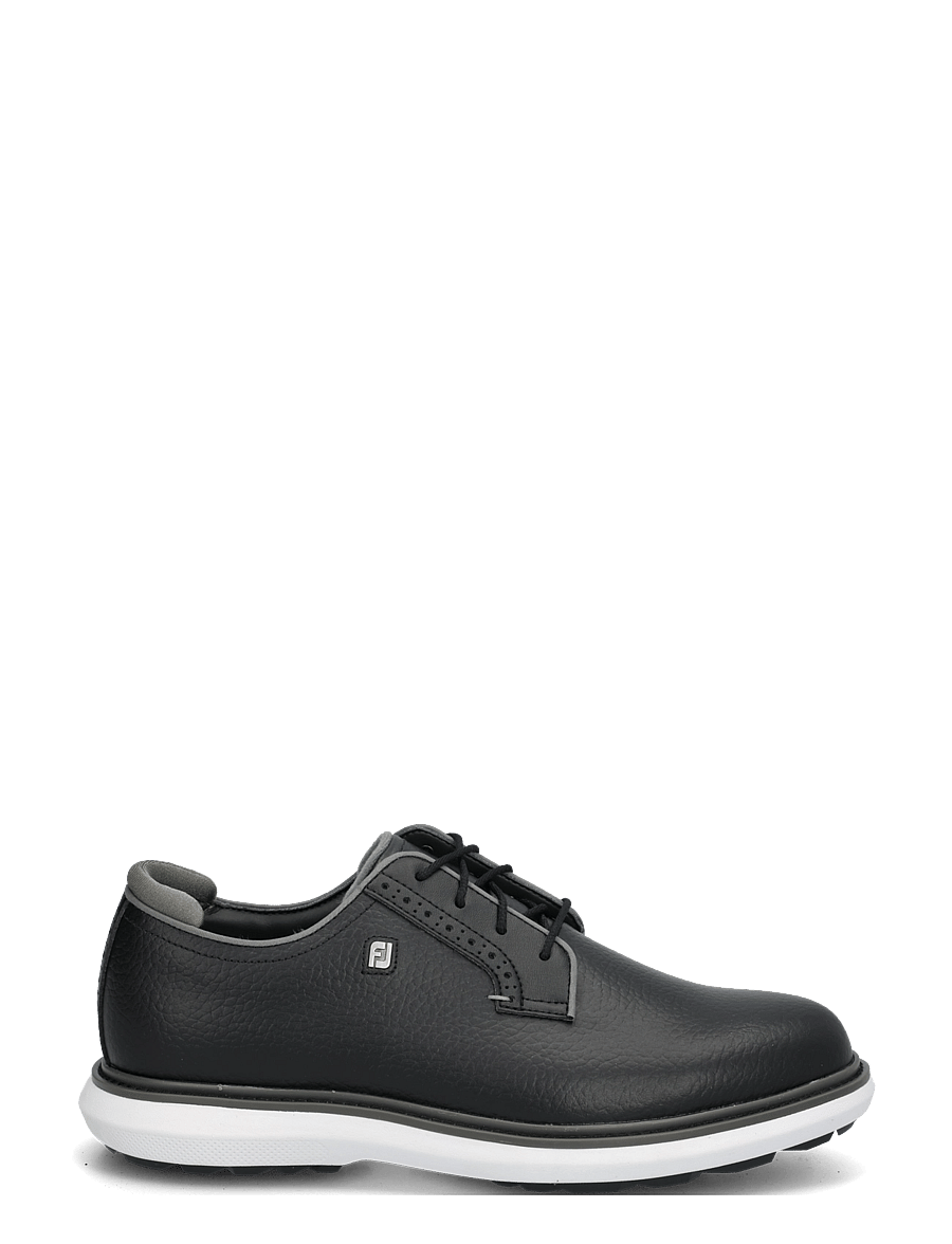 FootJoy - FJ TRADITIONS SPIKELESS - golfschuhe - black/grey/white - 2