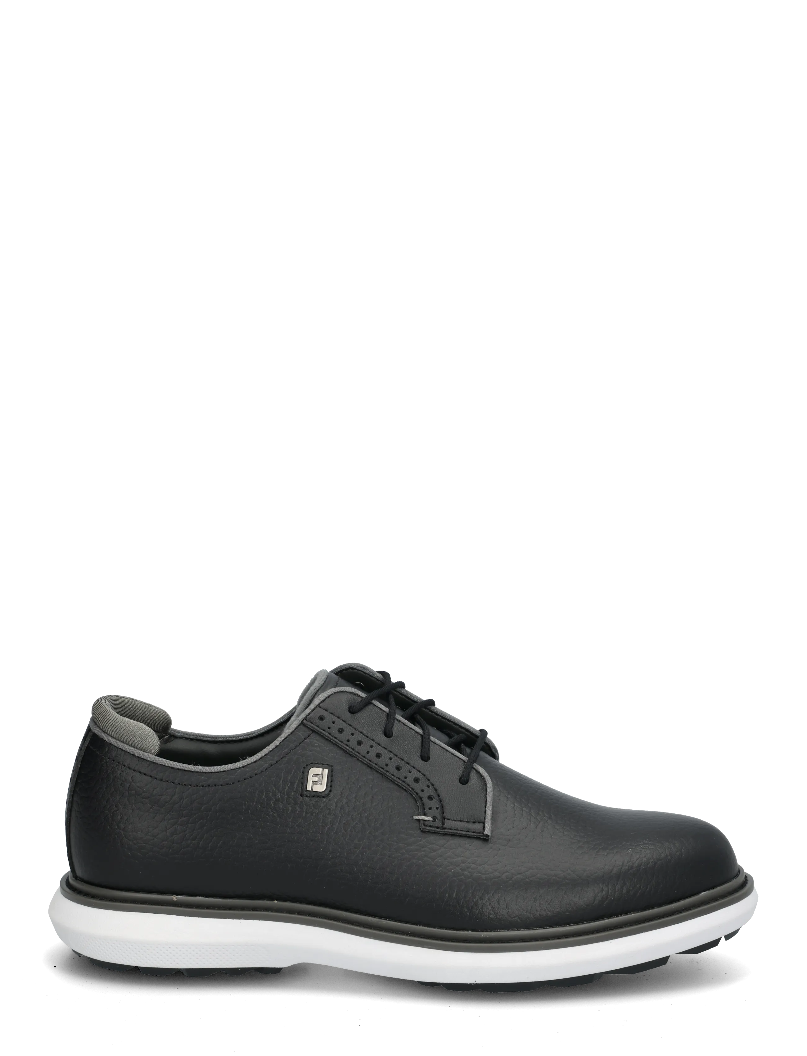 FootJoy - FJ TRADITIONS SPIKELESS - golfskor - black/grey/white - 2