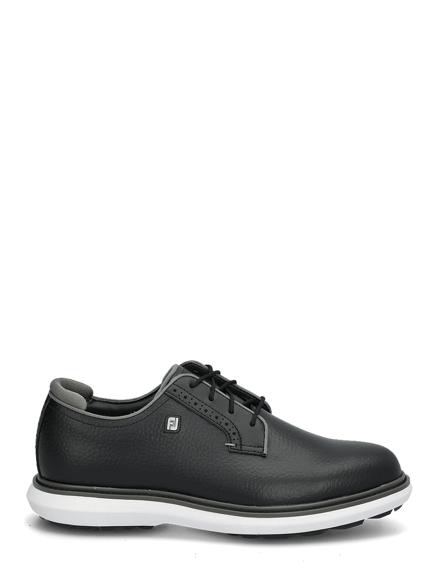 FootJoy - FJ TRADITIONS SPIKELESS - golfskor - black/grey/white - 2