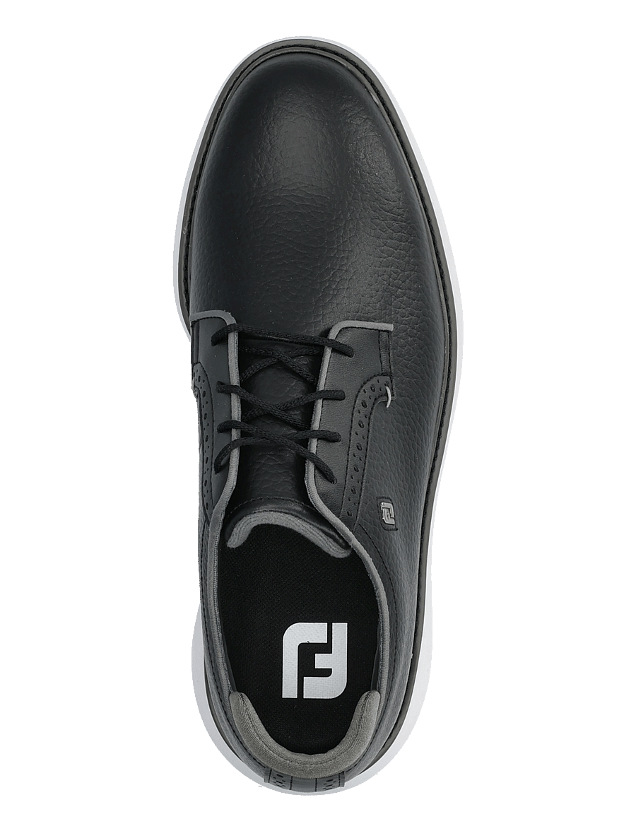 FootJoy - FJ TRADITIONS SPIKELESS - golfschuhe - black/grey/white - 3