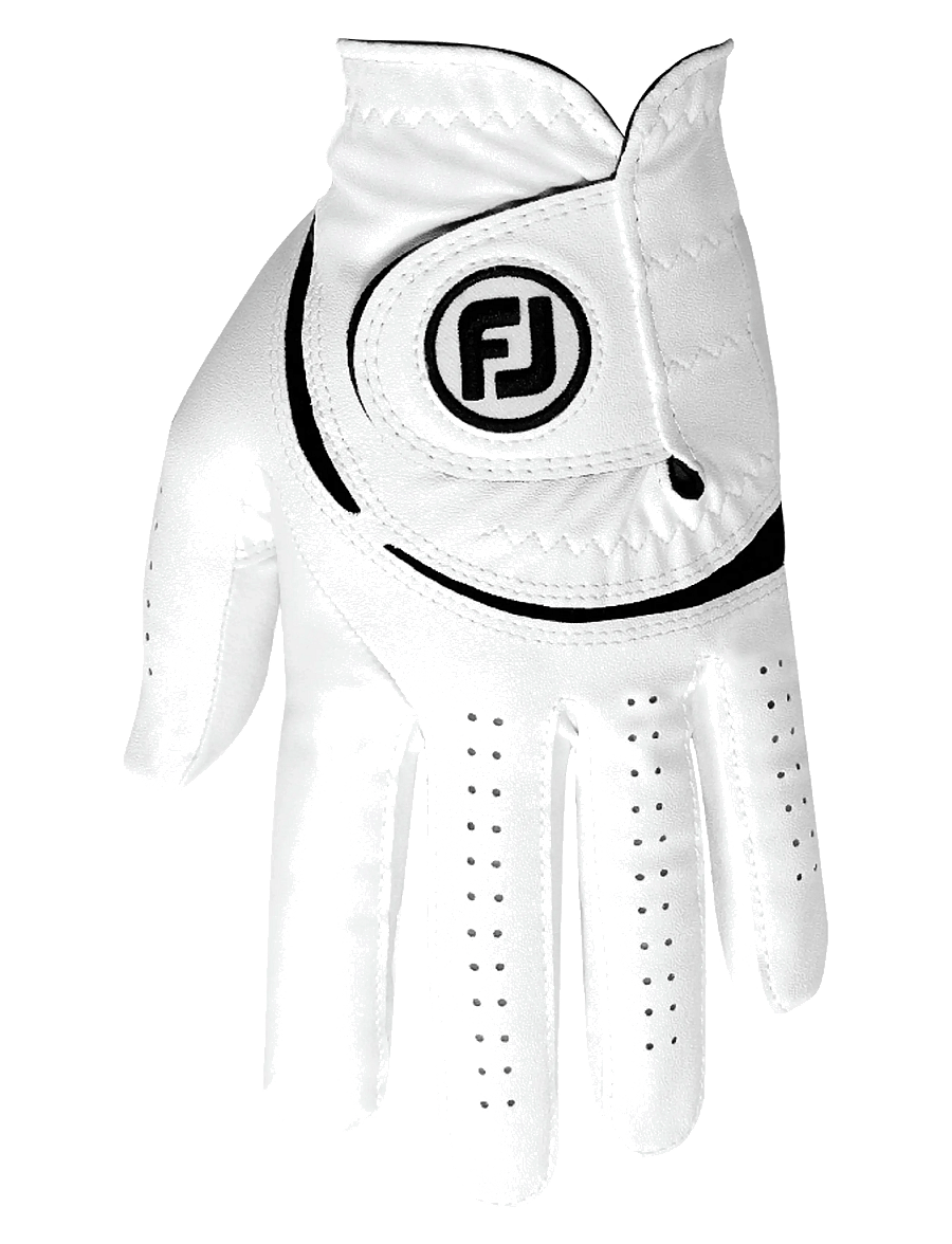 FootJoy - WeatherSof - golfhandskar - white - 1